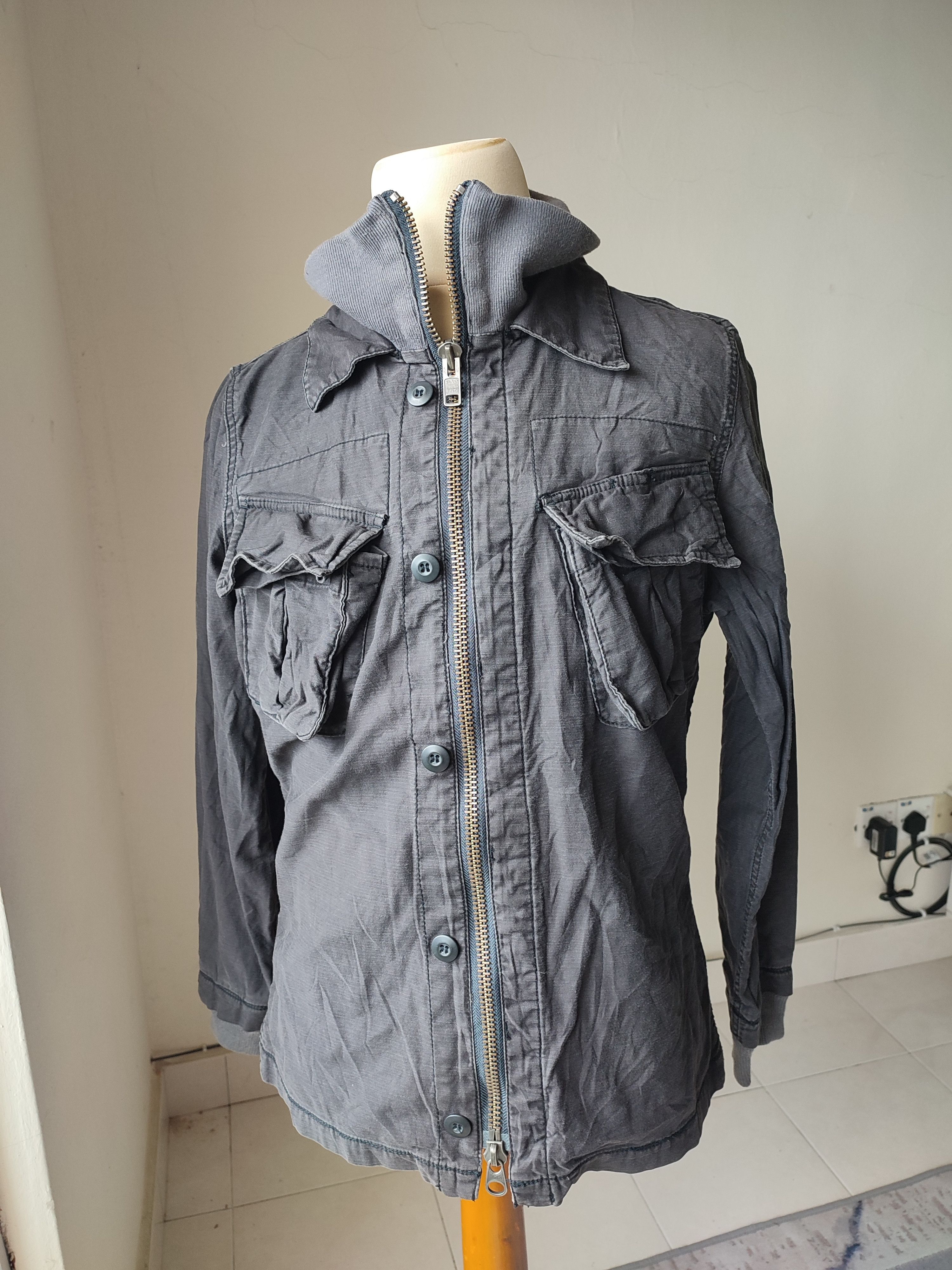 Other 💥90s💥 Rare Back Number Military Jacket Size US S / EU 44-46 / 1 - 1 Thumbnail