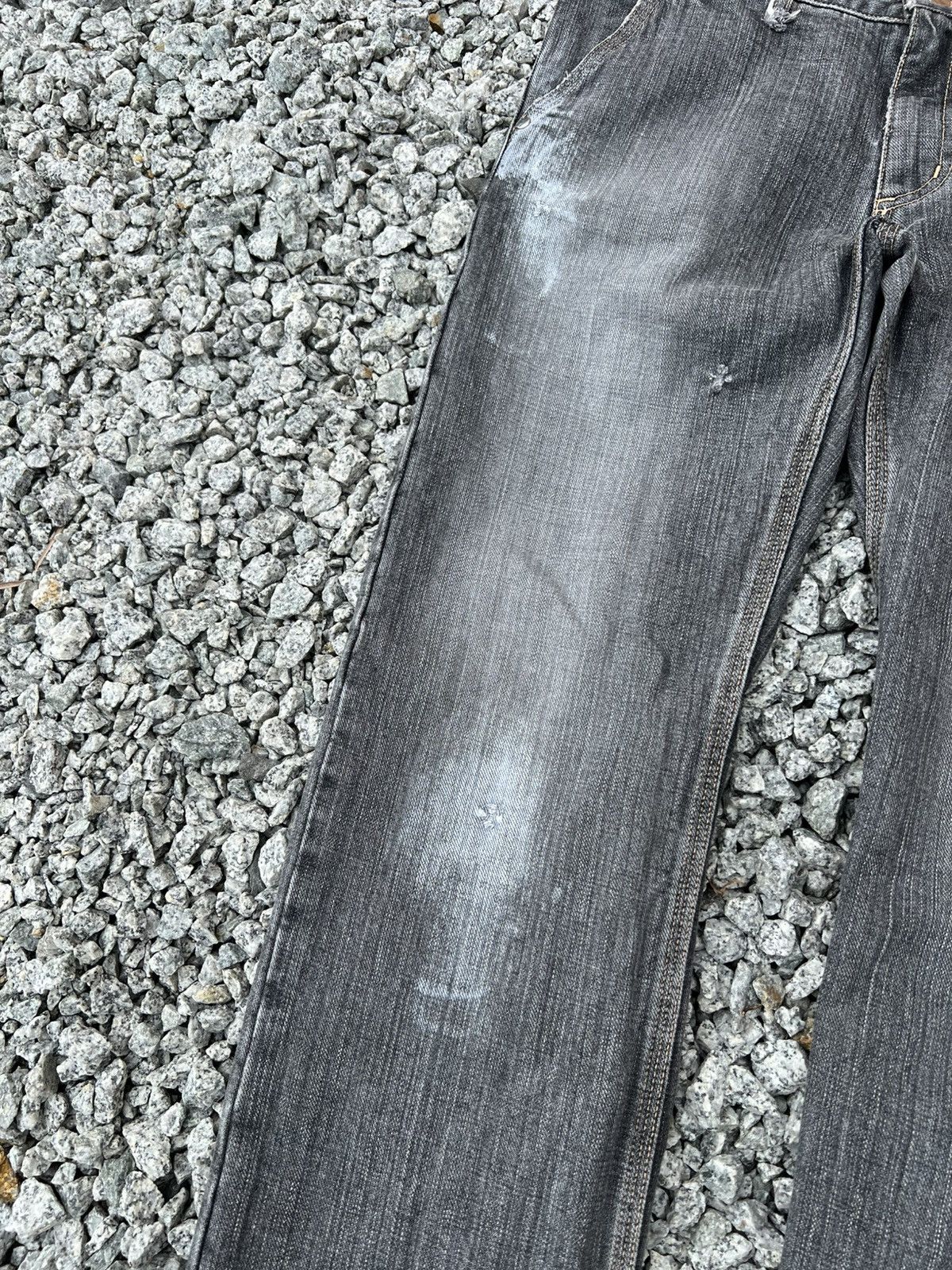 If Six Was Nine Vintage X-Girl Faded Black Jean Size US 30 / EU 46 - 6 Thumbnail