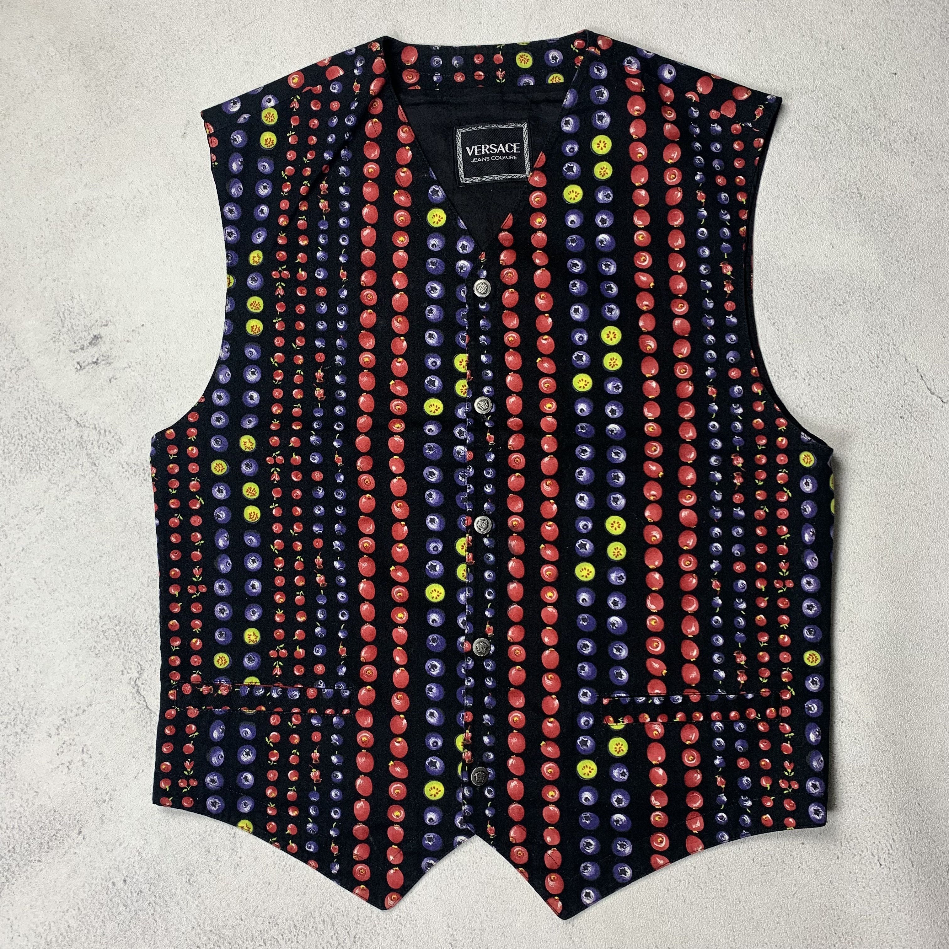 Versace Vintage Versace Jeans Couture Vest Size US L / EU 52-54 / 3 - 1 Thumbnail