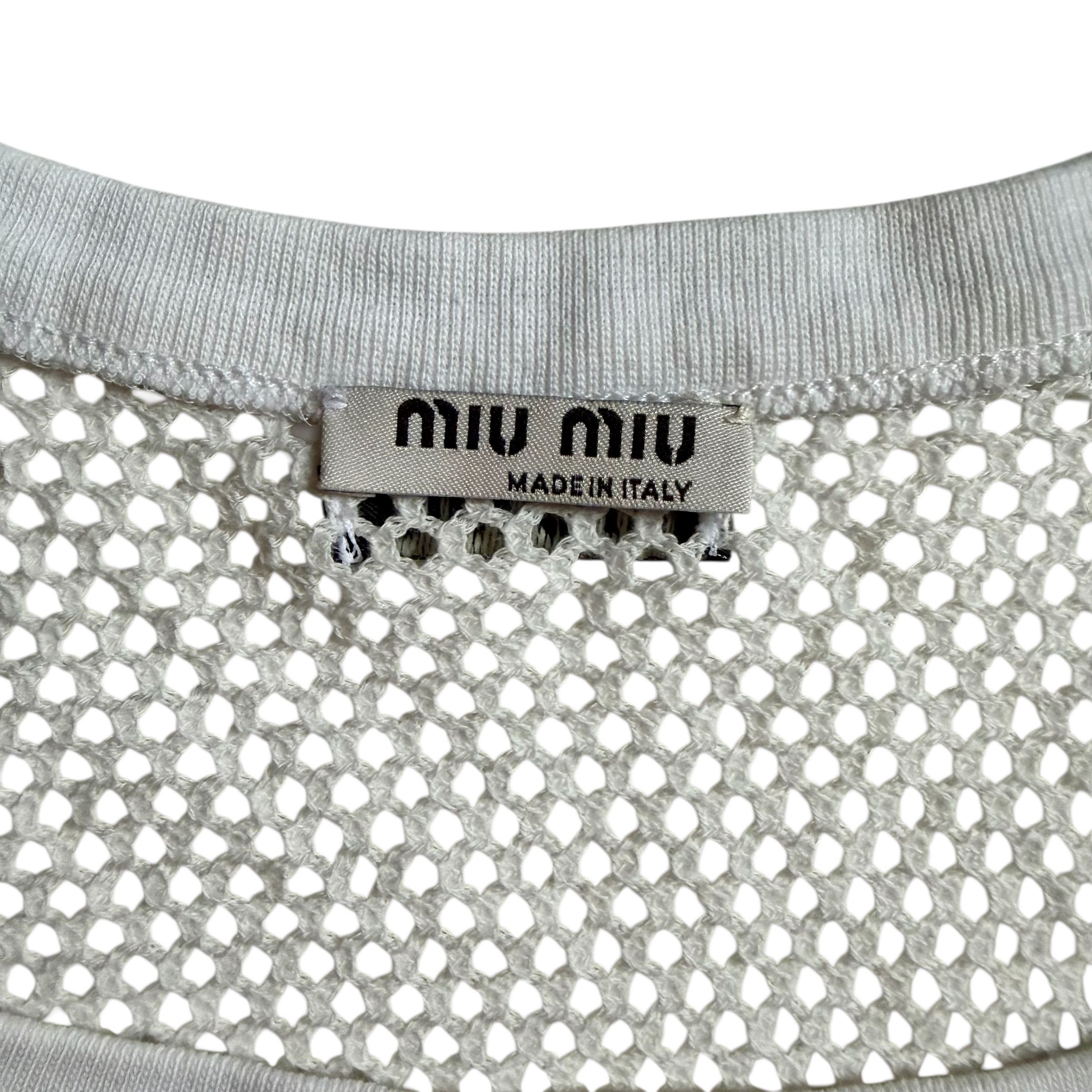 Miu Miu MIU MIU CROP TOP Size S / US 4 / IT 40 - 4 Thumbnail