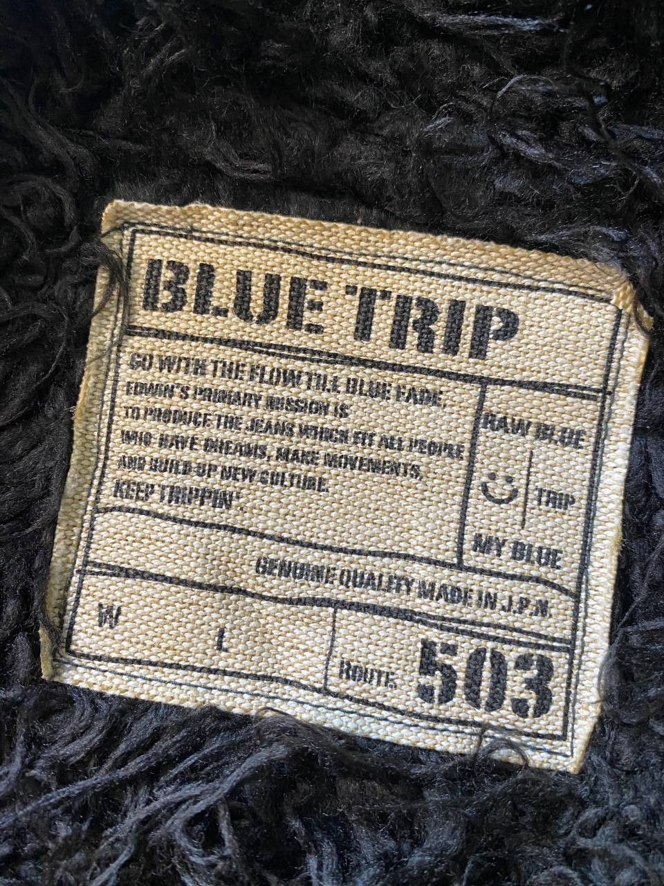 Edwin × Japanese Brand Edwin Trucker Jacket Faux Fur Lining Size US M / EU 48-50 / 2 - 10 Thumbnail