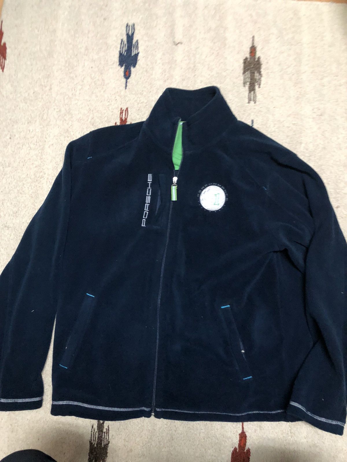 Ferrari × NASCAR × Porsche Design Porsche Quarter Zip Fleece XL Size US XL / EU 56 / 4 - 1 Thumbnail