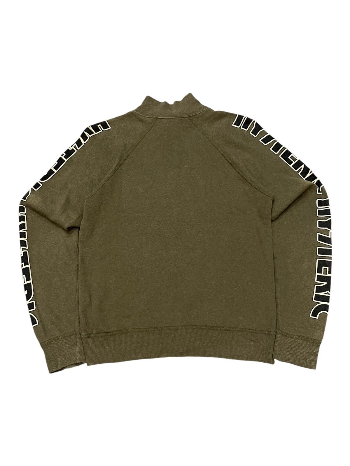 Hysteric Glamour Hysteric Glamour Script On Sleeve Zip Up Sweater Jacket Size S / US 4 / IT 40 - 2 Thumbnail
