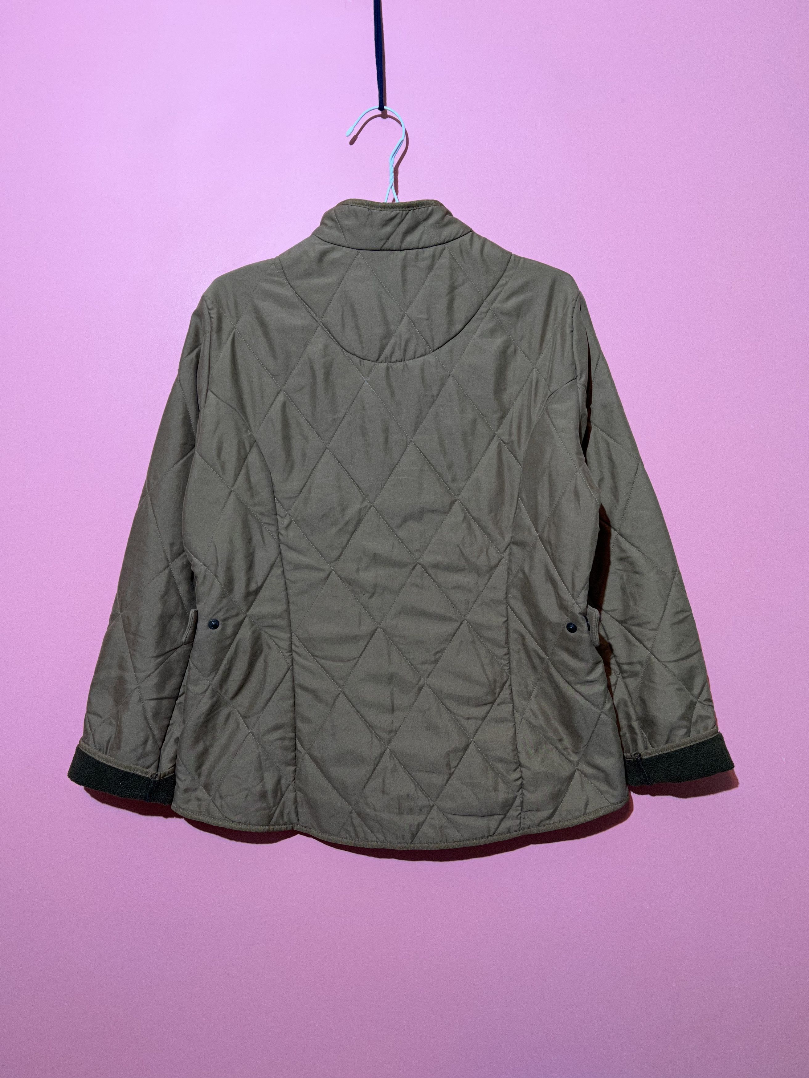 Barbour Barbour beige L892 quilted jacket women’s coat winter Size L / US 10 / IT 46 - 2 Thumbnail