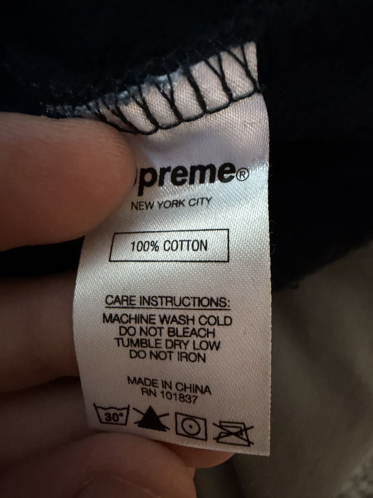 Supreme Supreme Cropped Logos Hooded Sweatshirt Size US L / EU 52-54 / 3 - 4 Thumbnail