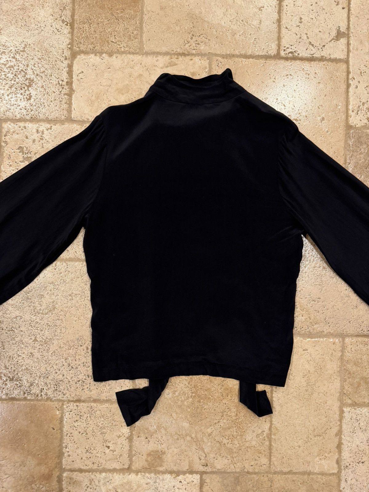 Enfants Riches Deprimes Enfants Riches Deprimes FW24 Black Pussy Bow Shirt Size US XL / EU 56 / 4 - 11 Thumbnail