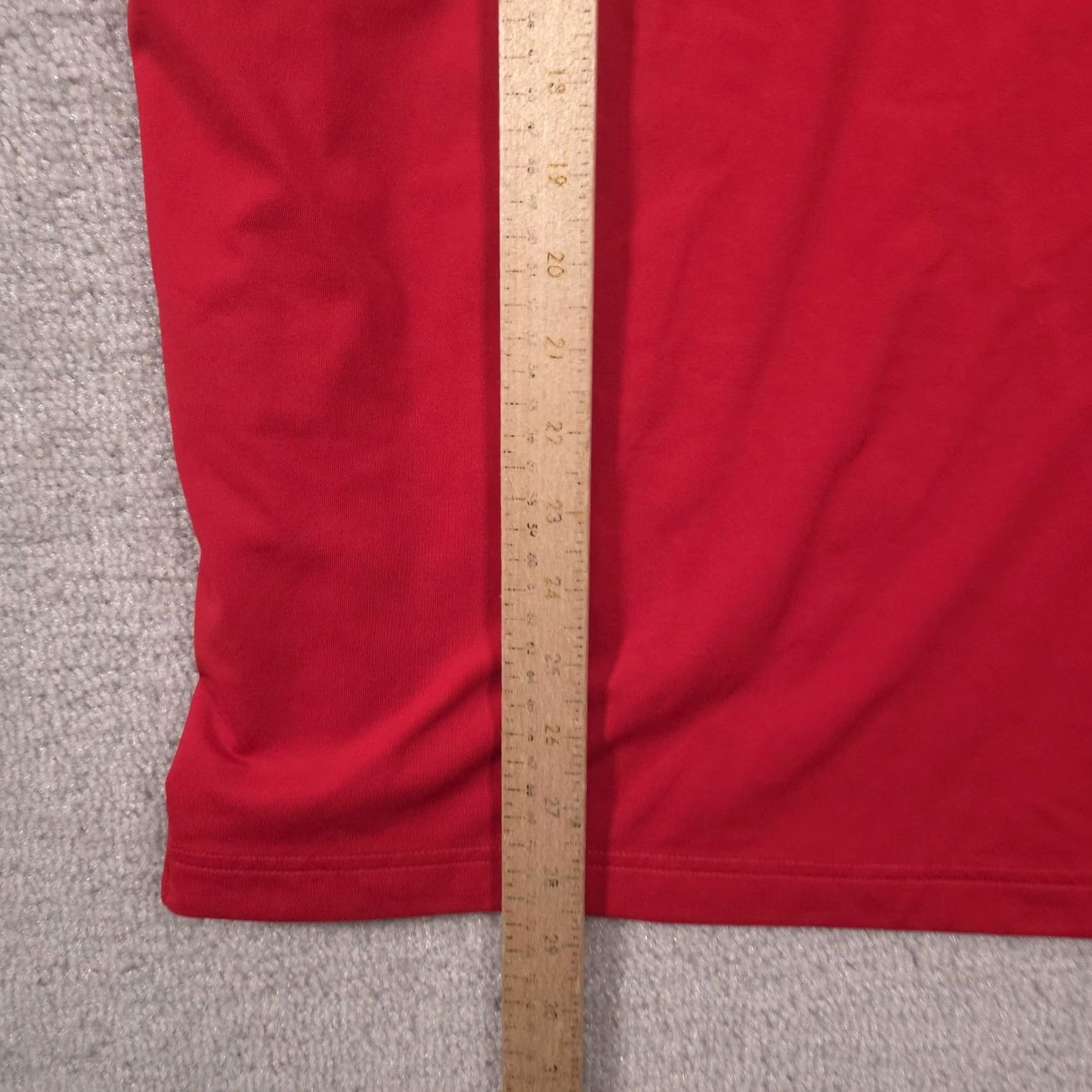 Under Armour Under Armour Polo Shirt Mens Medium Red Striped HeatGear Golf Performance Top Size US M / EU 48-50 / 2 - 6 Thumbnail