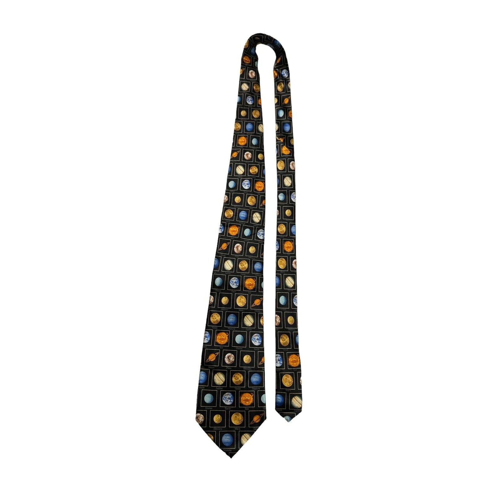 Other Museum Artifacts Planets With Names Necktie Pluto Mercury Size ONE SIZE - 2 Thumbnail