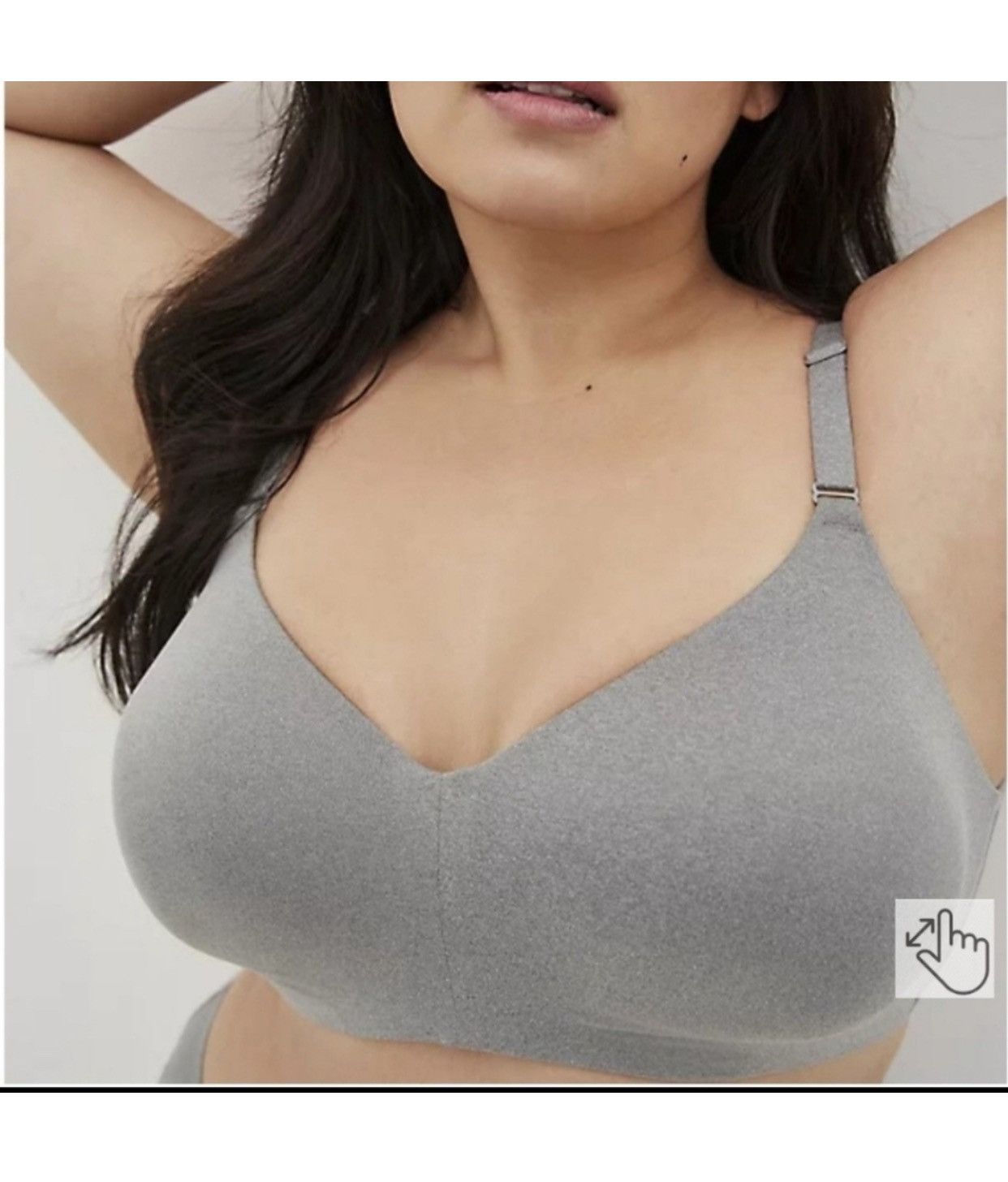 Torrid Torrid Everyday Wire-Free Lined Grey Women’s size 54B NWT Size ONE SIZE - 4 Thumbnail