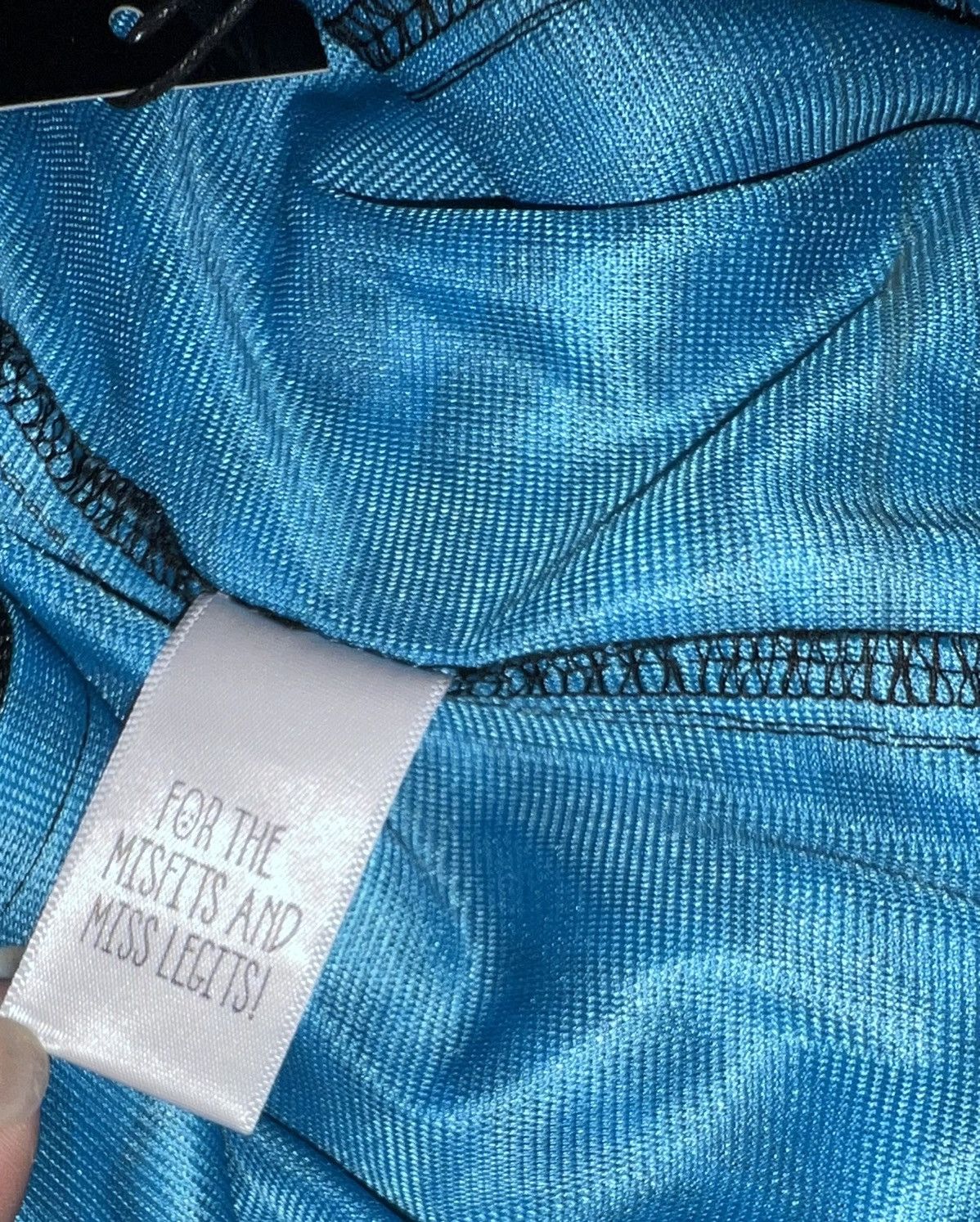 Tripp NYC Blue zebra mini skirt with hand cuff 🦓💙 Size 24" / US 00 / IT 34 - 11 Thumbnail