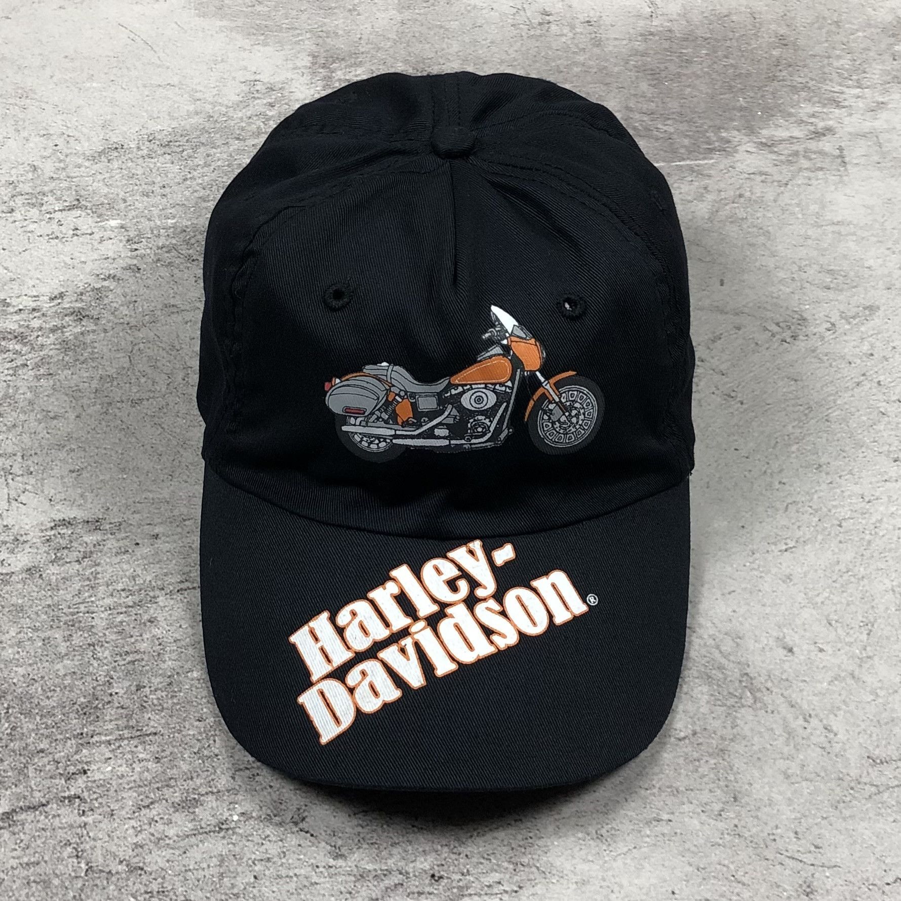 Harley Davidson Harley Davidson Electra Glide Motorcycle Graphic Cap biker Size ONE SIZE - 2 Thumbnail