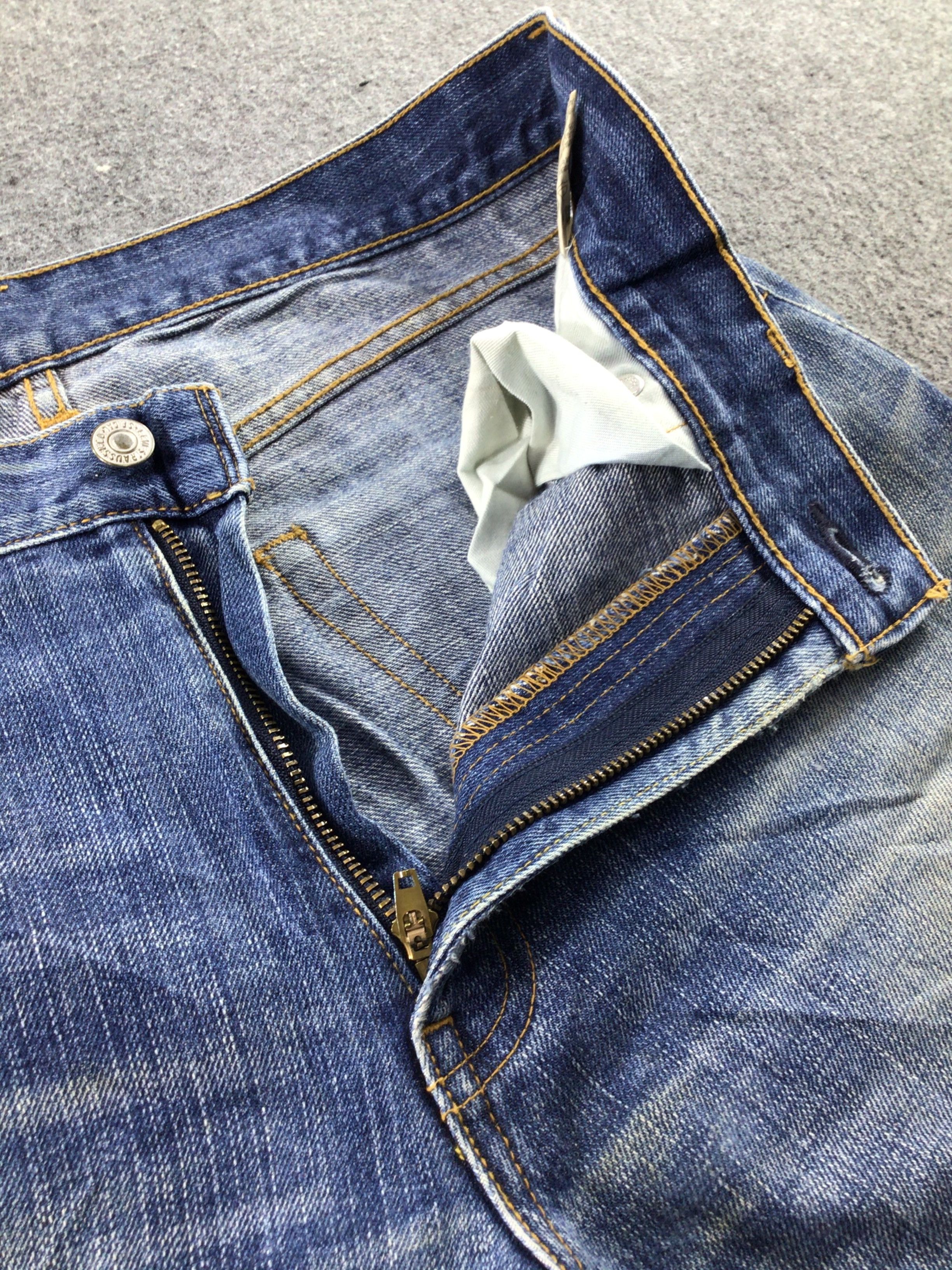 Levi's Vintage Distress Levis 533 Jeans-JM389 Size US 34 / EU 50 - 8 Thumbnail