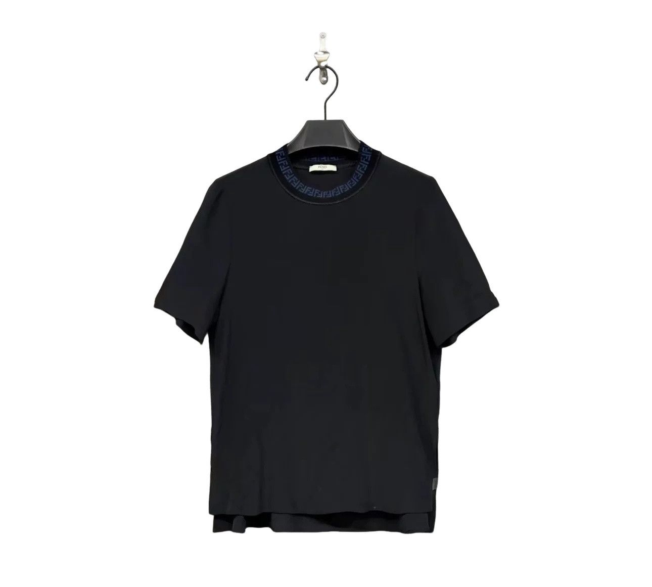 Fendi Fendi Embroidered Logo Silk Top Size 36 Size XS / US 0-2 / IT 36-38 - 1 Thumbnail