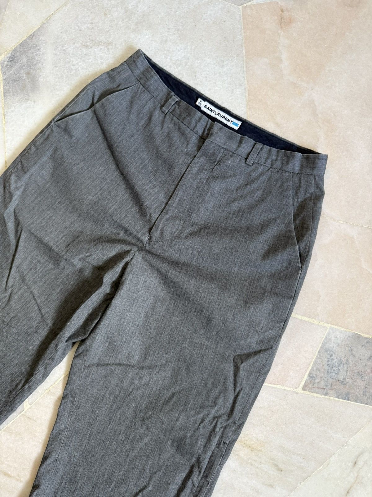Saint Laurent Paris Saint laurent gray trouser shorts pants Size US 28 / EU 44 - 2 Thumbnail