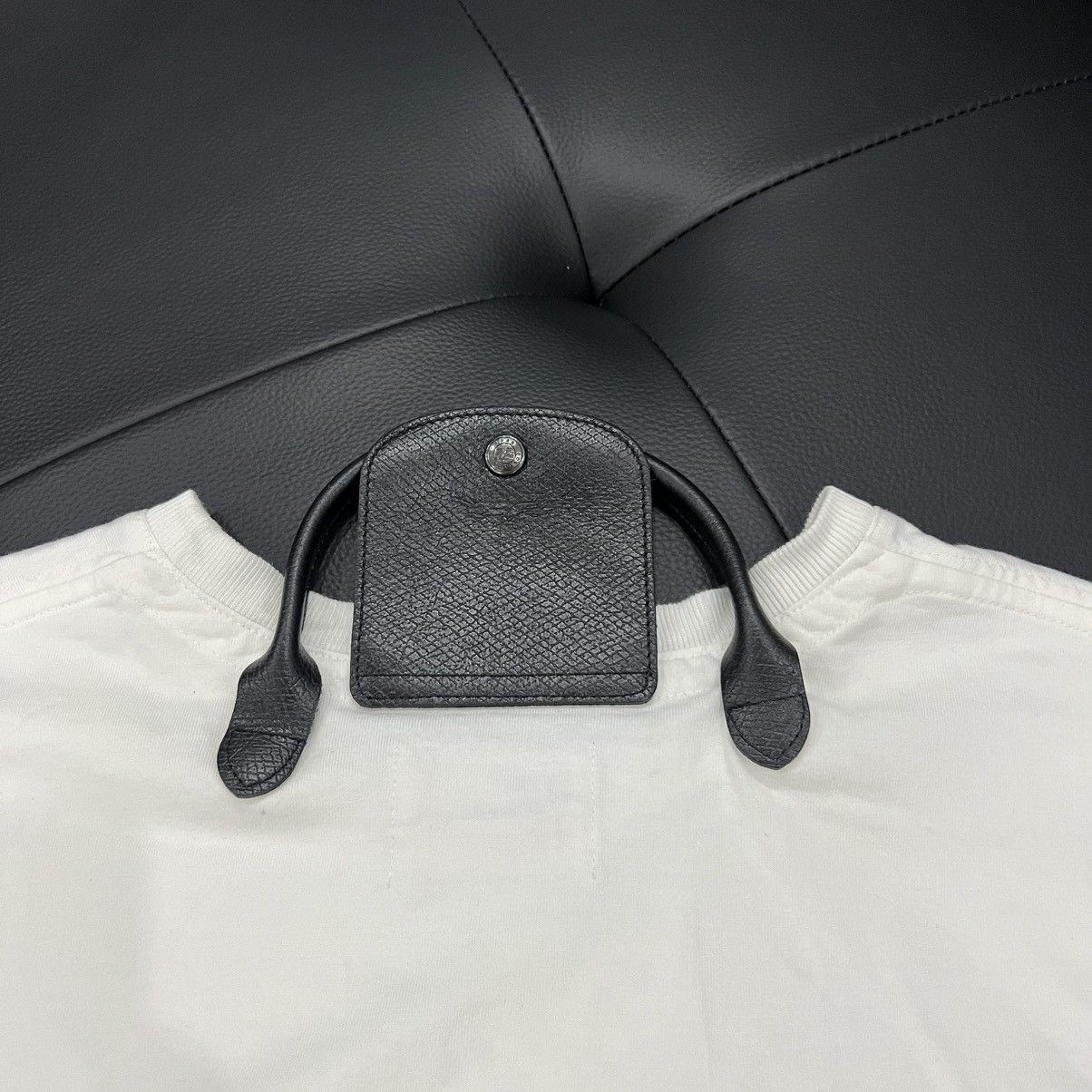 Longchamp Longchamp by Shayne Oliver Tote-Buckle T-Shirt Size US M / EU 48-50 / 2 - 14 Thumbnail
