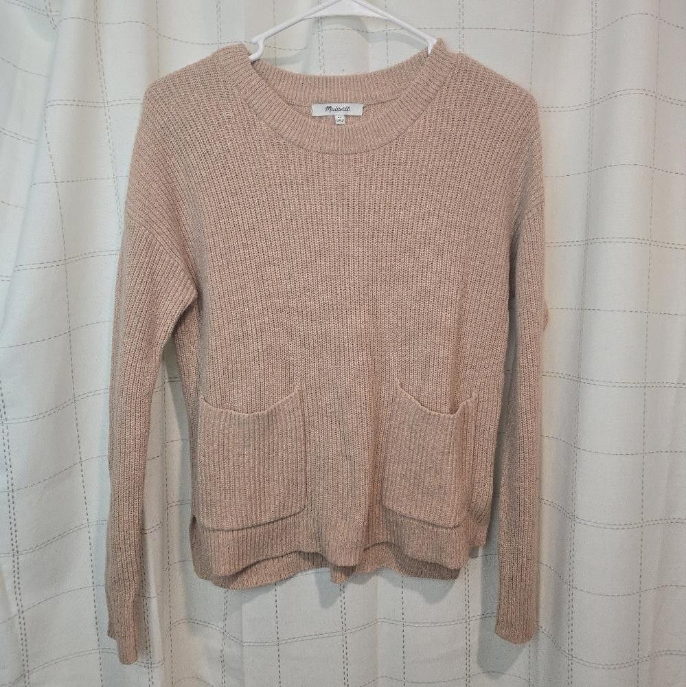 Madewell Madewell Patch Pocket Pullover Sweater Size XS / US 0-2 / IT 36-38 - 1 Thumbnail