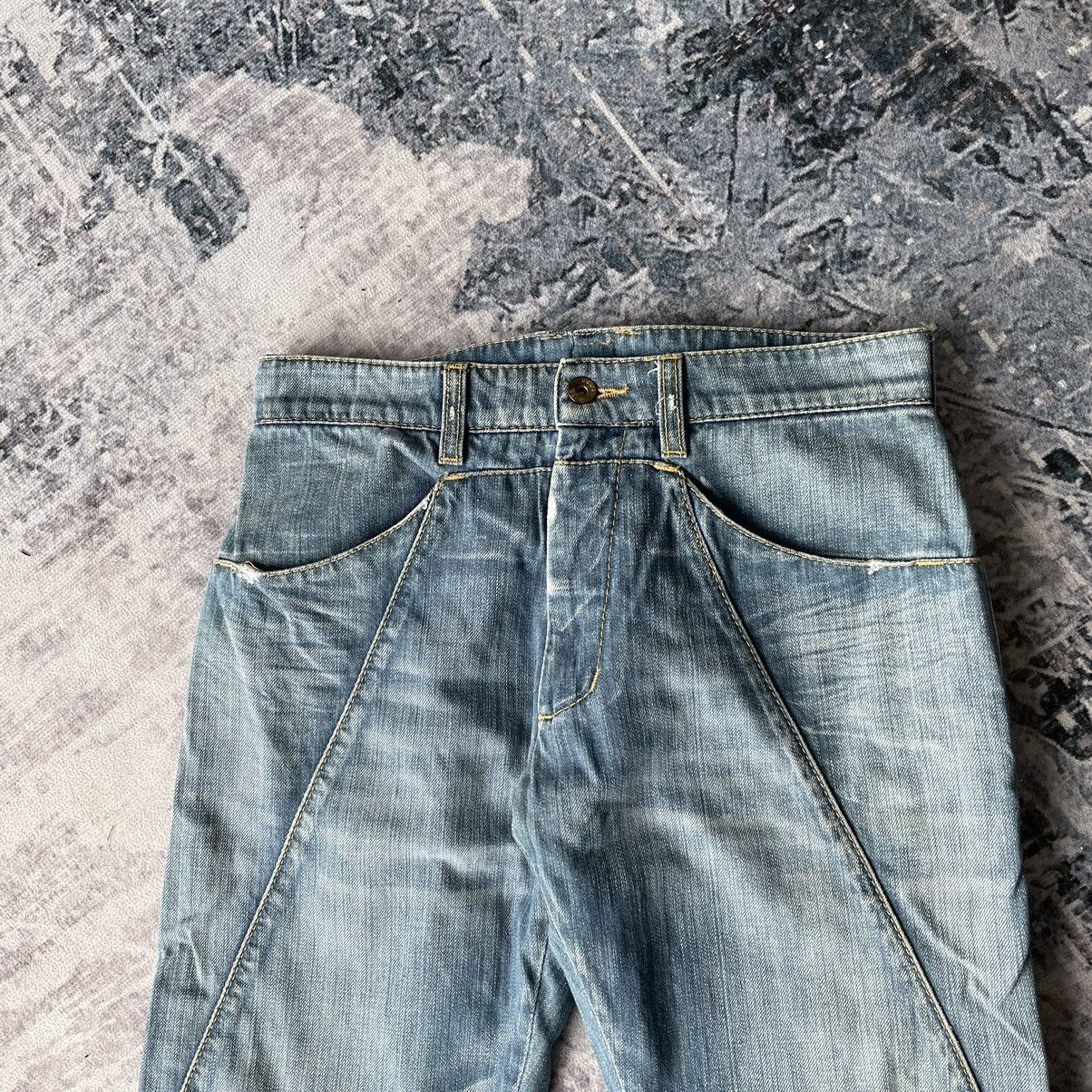 Hugo Boss Vintage Hugo Boss Flare Punk LGB Style Denim Jeans Size US 29 - 3 Thumbnail