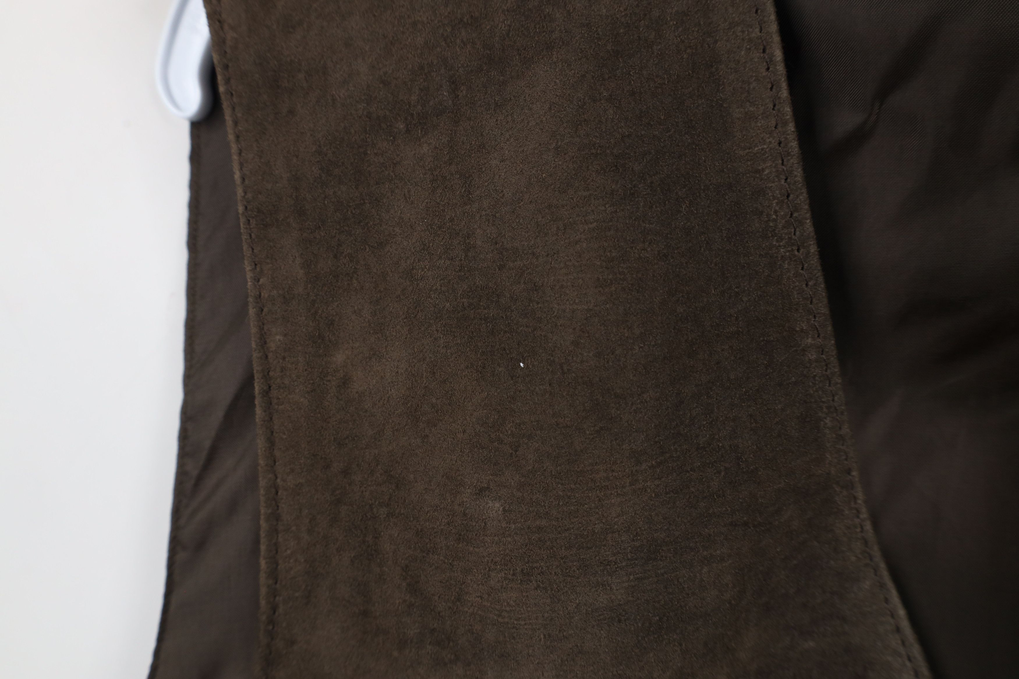 Vintage Vintage 90s Streetwear Suede Leather Tie Back Vest Jacket Size XL / US 12-14 / IT 48-50 - 4 Thumbnail