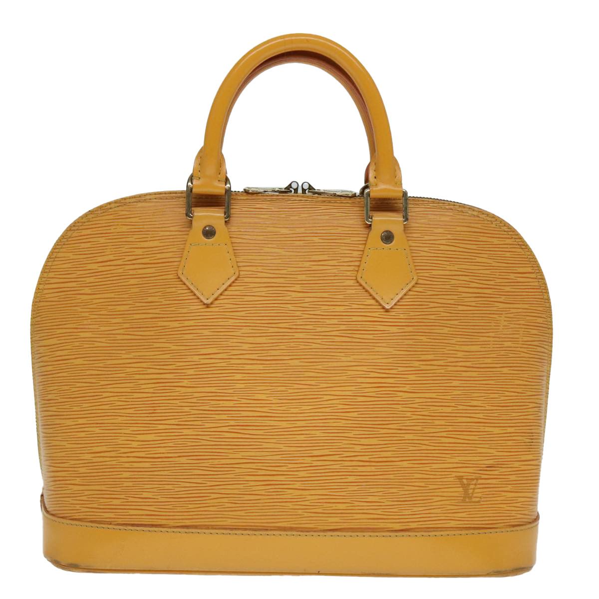 Louis Vuitton Yellow Leather Handbag (Pre-Owned) Size ONE SIZE - 1 Thumbnail