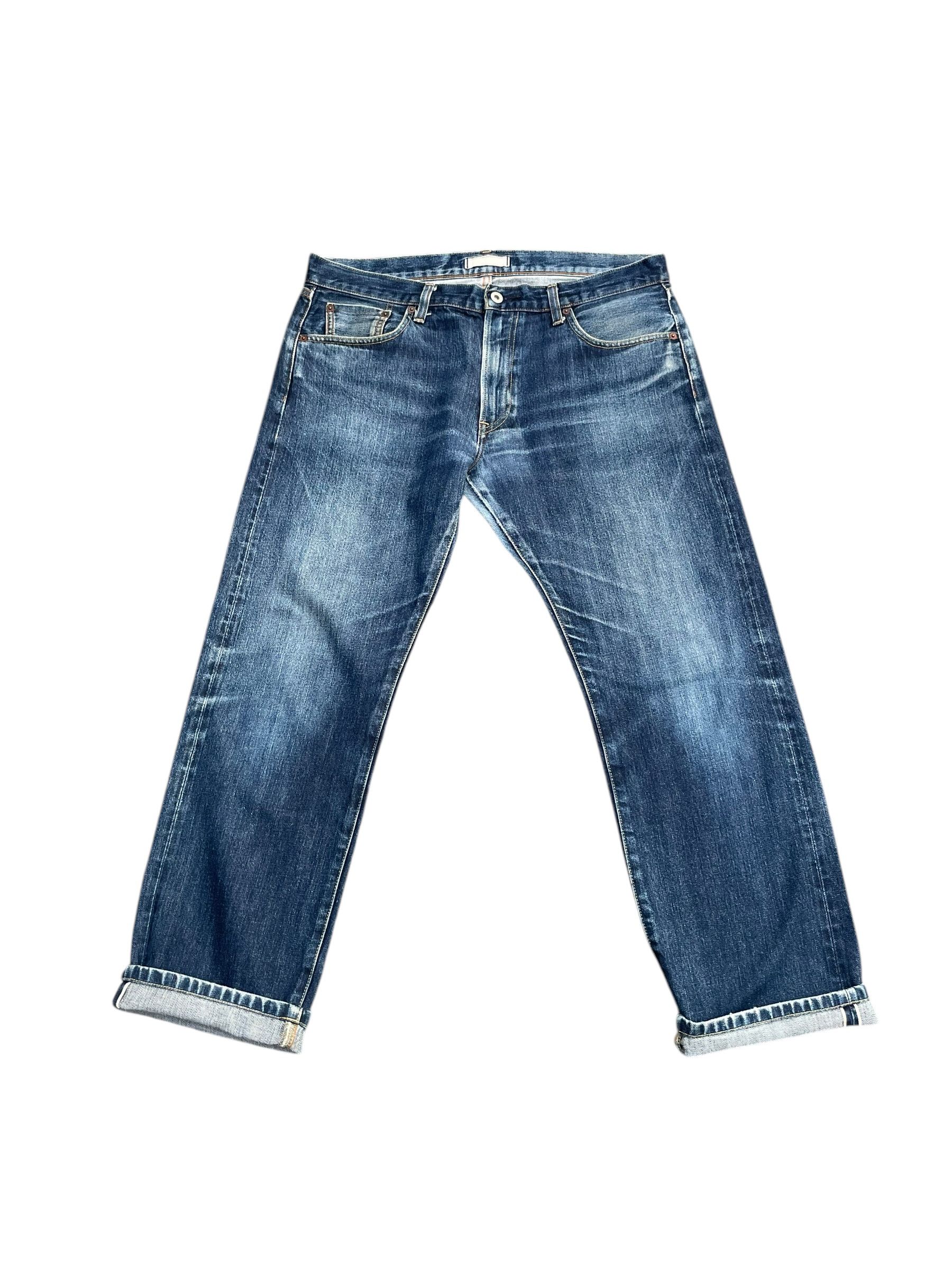 Japanese Brand Uniqlo Redline Selvedge Denim Size US 37 - 1 Thumbnail
