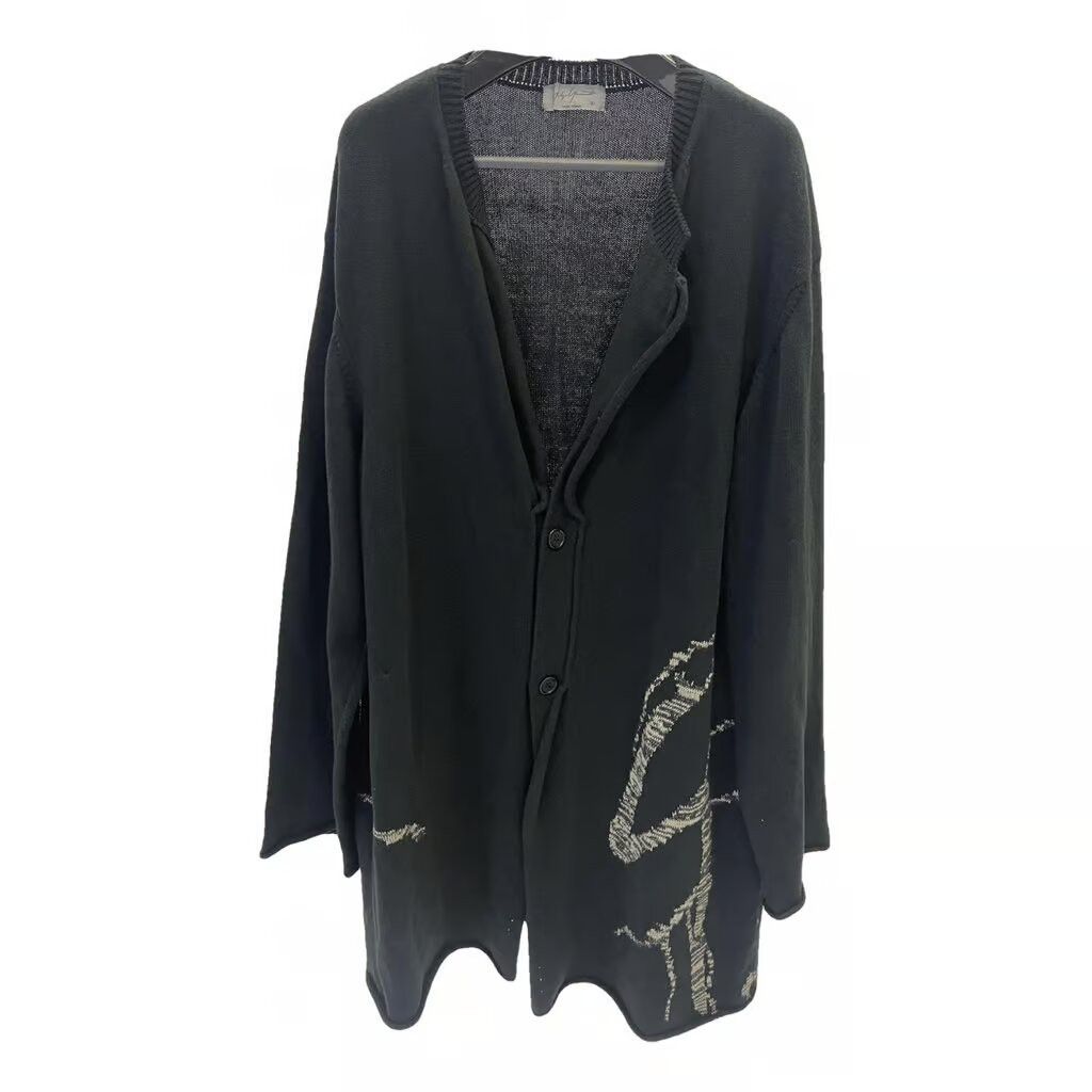 Yohji Yamamoto Yohji Yamamoto Long Cardigan Size 2 Size US M / EU 48-50 / 2 - 1 Thumbnail