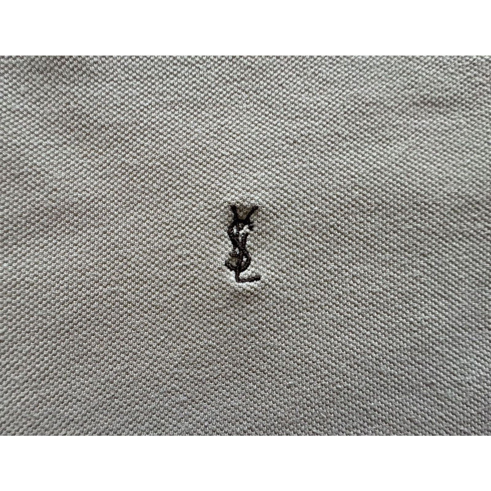 Saint Laurent Paris Vintage Yves Saint Laurent Mini Logo Polo t-shirt Size US M / EU 48-50 / 2 - 4 Thumbnail