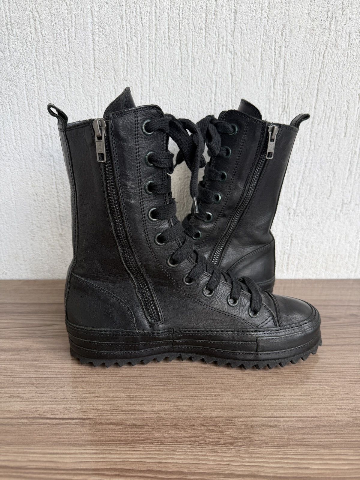Ann Demeulemeester serrated sole boots Size US 5.5 / IT 35.5 - 14 Thumbnail