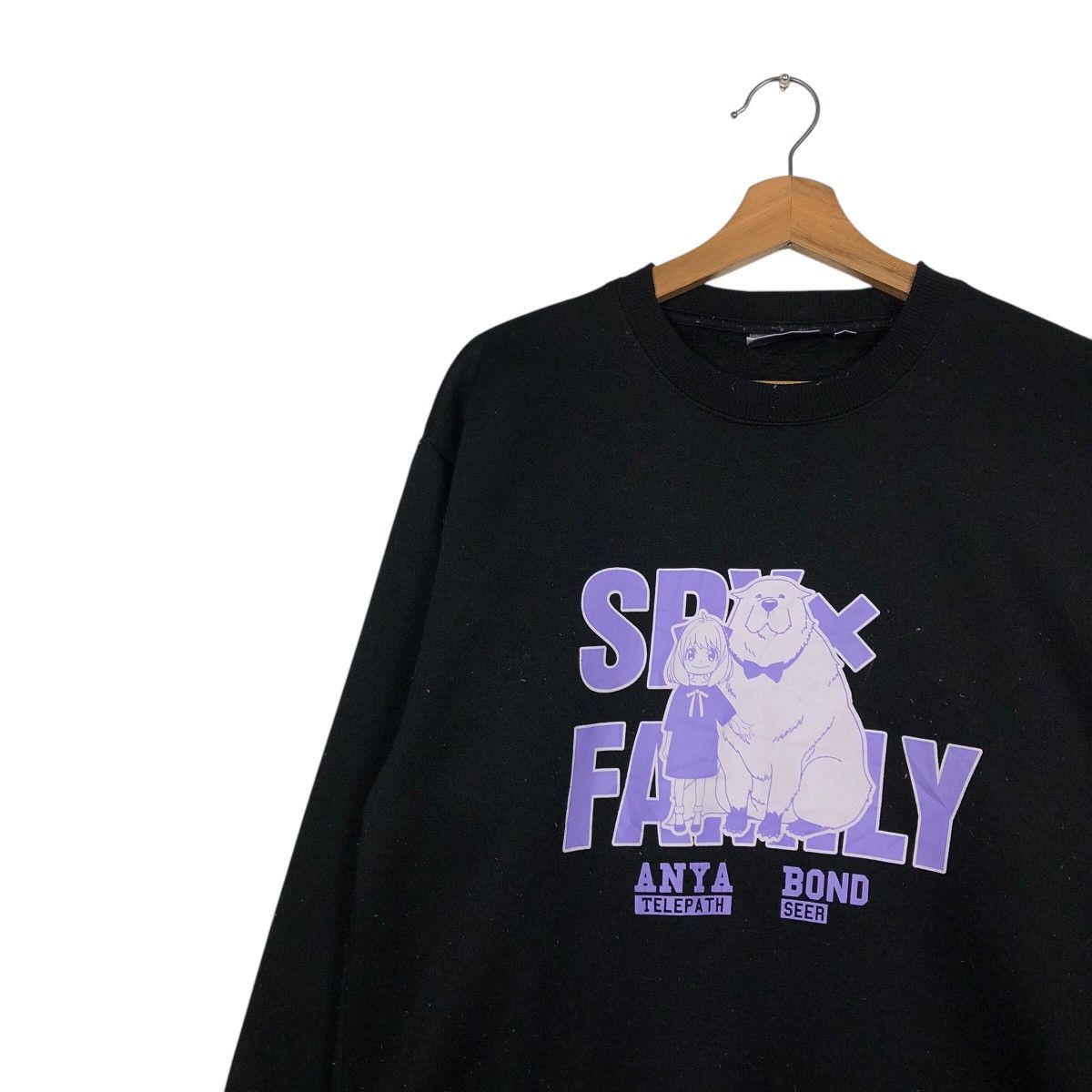 Cartoon Network × Japanese Brand 📌Vintage Sweatshirt Cartoon Spy Family Big Logo Size US L / EU 52-54 / 3 - 8 Thumbnail