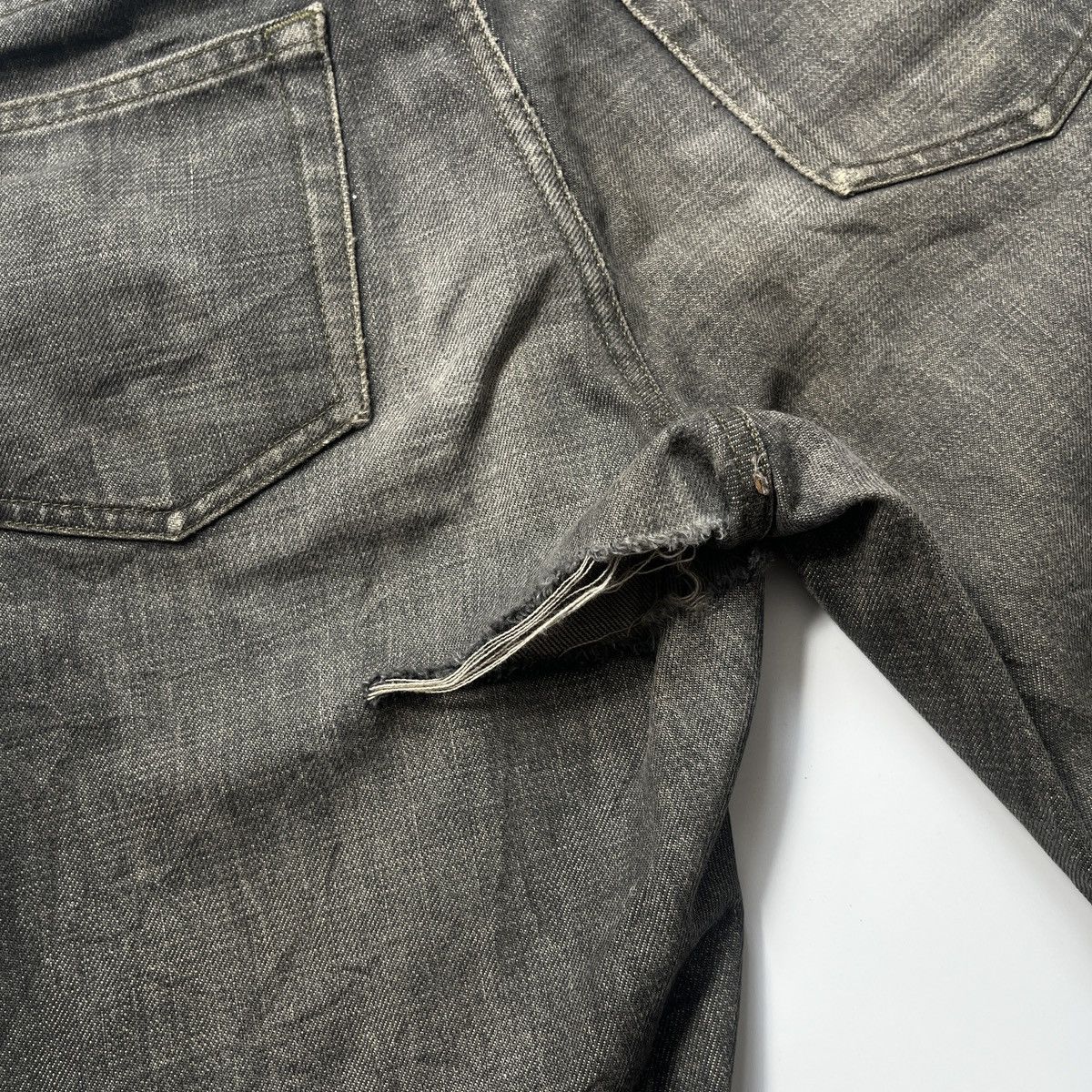 Helmut Lang Helmut Lang Super Black Denim Size US 30 / EU 46 - 12 Thumbnail