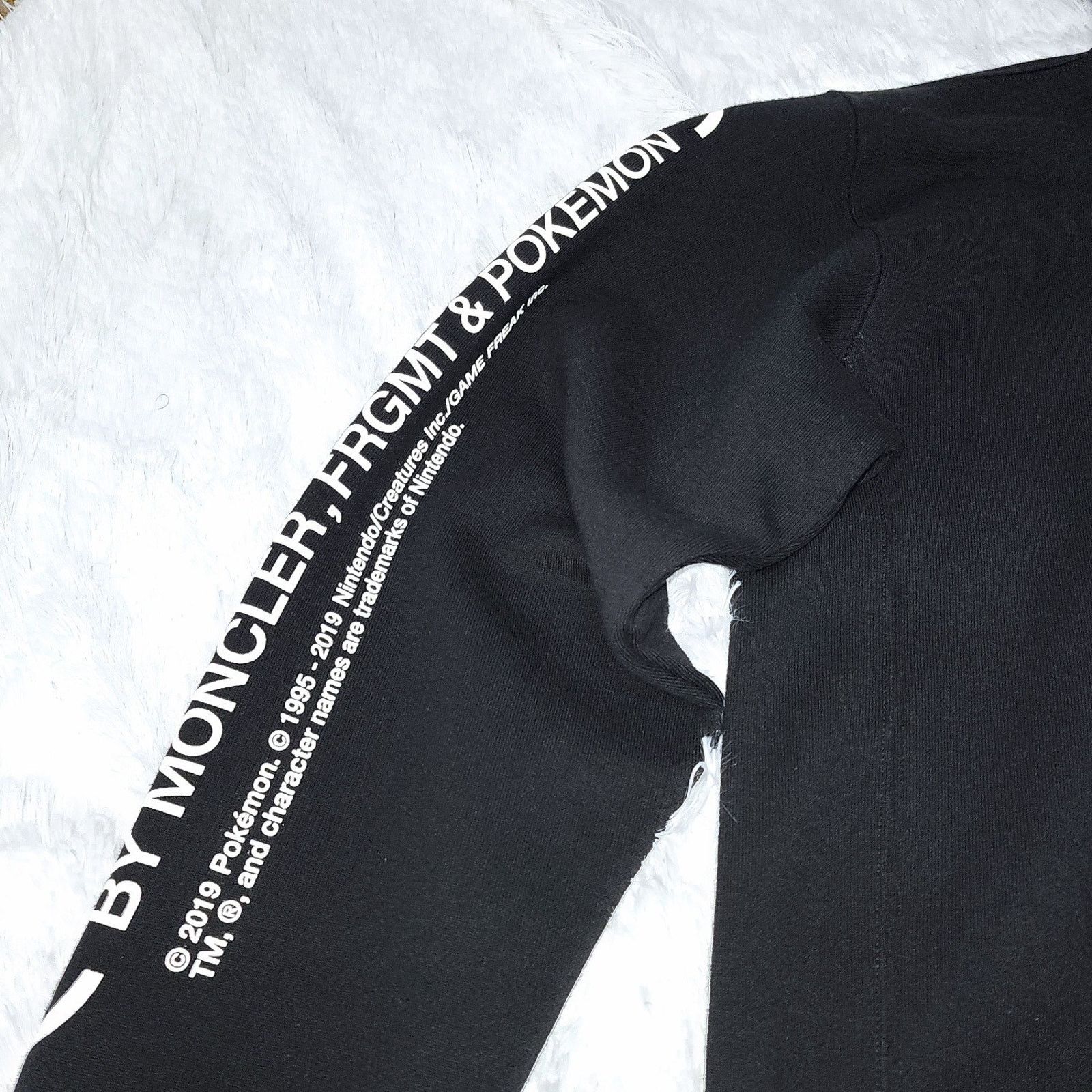Moncler Moncler x Fragment x Pikachu Hoodie Black | S | MSRP $860 Size US S / EU 44-46 / 1 - 2 Thumbnail