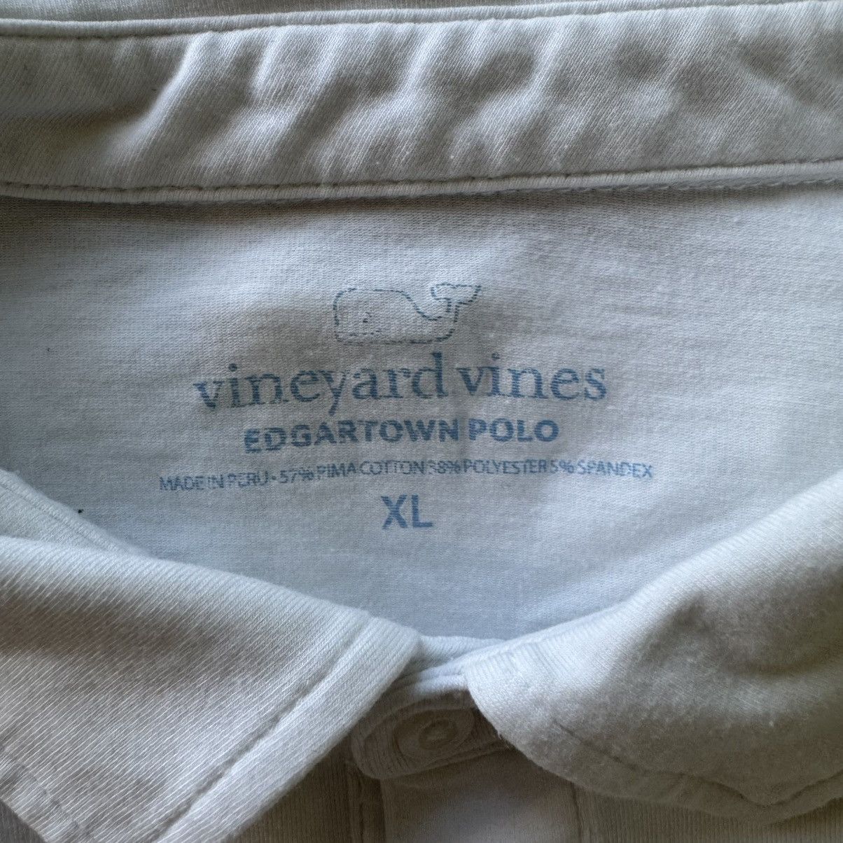 Vineyard Vines Vineyard Vines Edgartown Pique Polo Size US XL / EU 56 / 4 - 4 Thumbnail