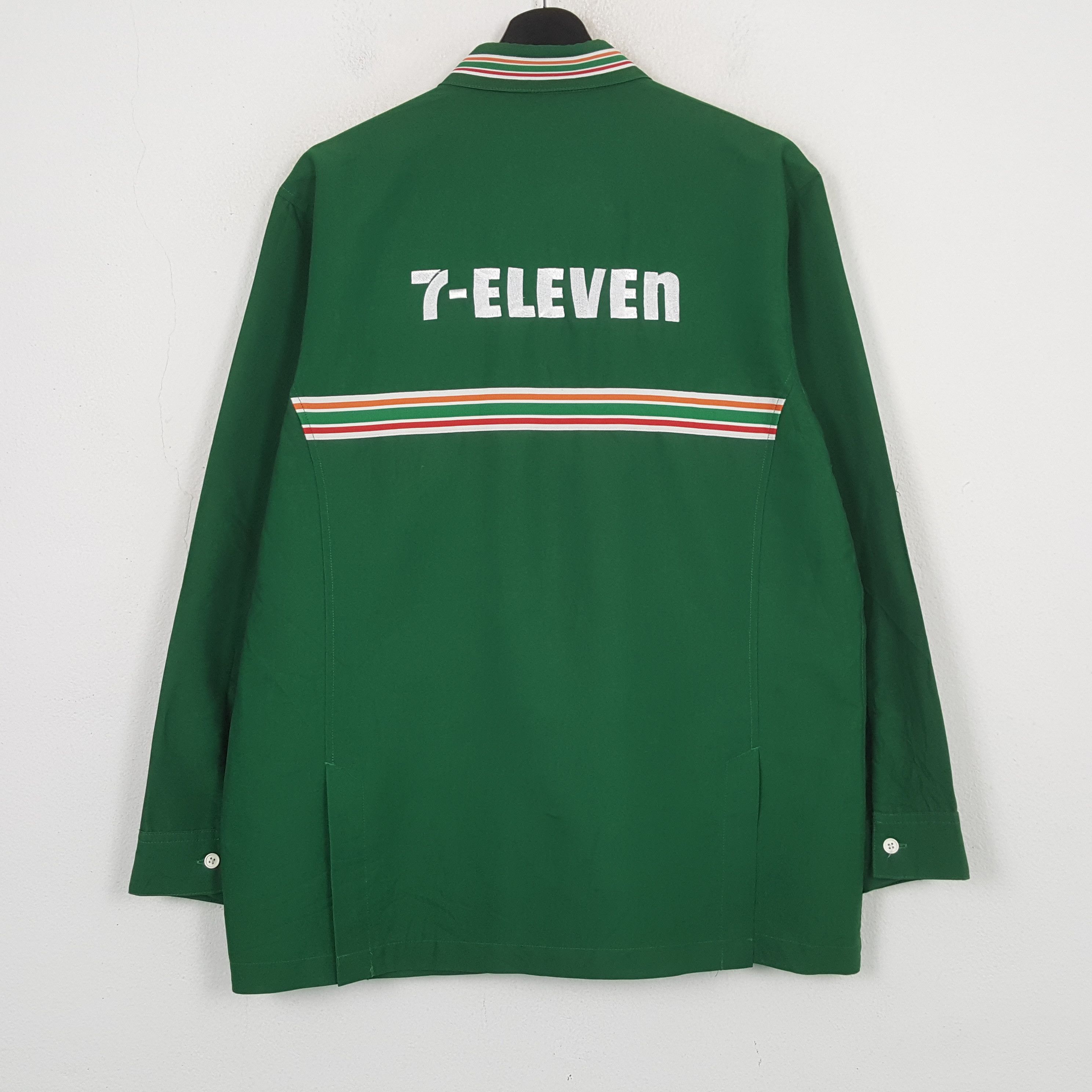 Vintage 7 Eleven Japanese Workwear Uniform Jacket RR28 Size US S / EU 44-46 / 1 - 1 Thumbnail