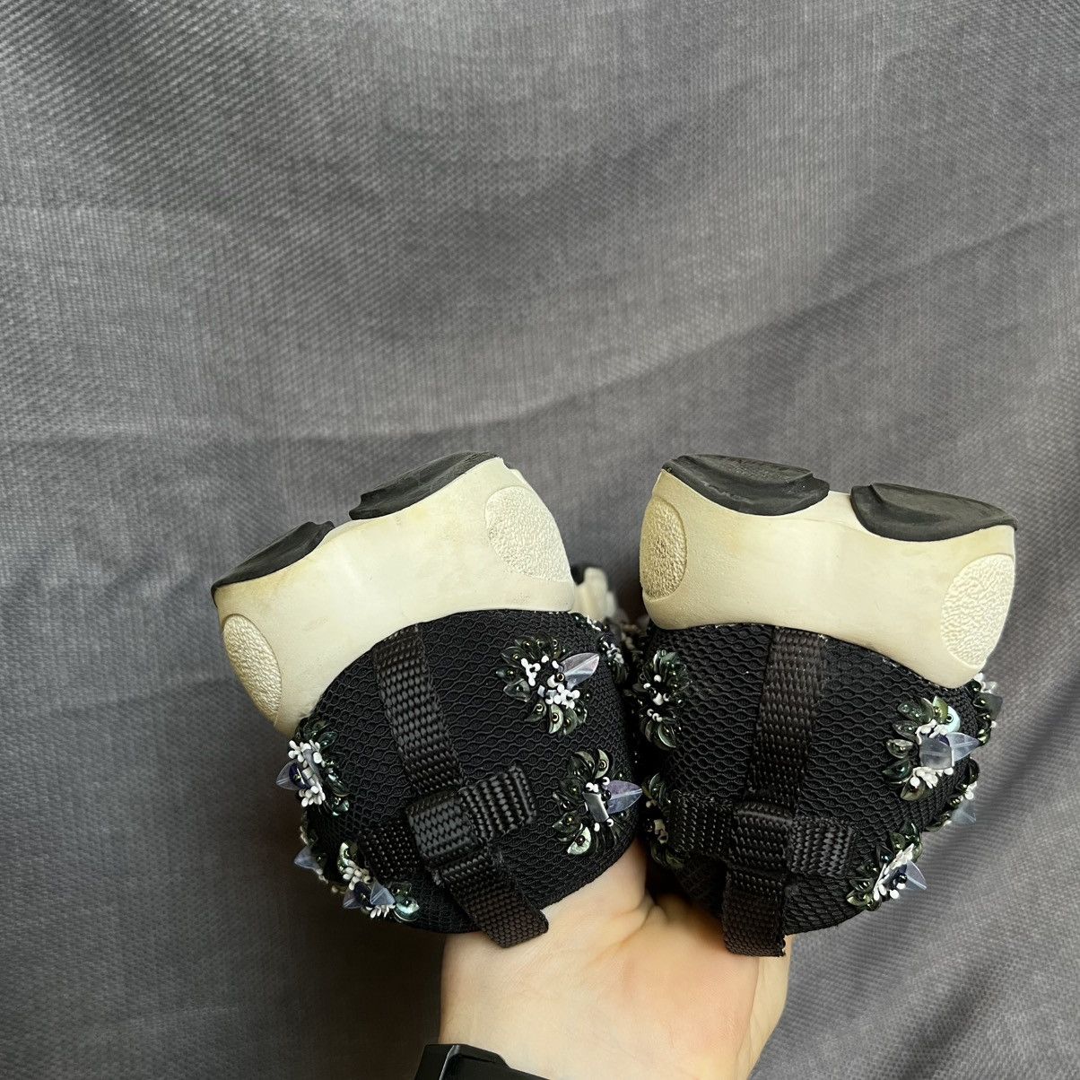 Dior Dior Fusion Embellished Mesh Sneakers Black Size US 8 / IT 38 - 12 Thumbnail