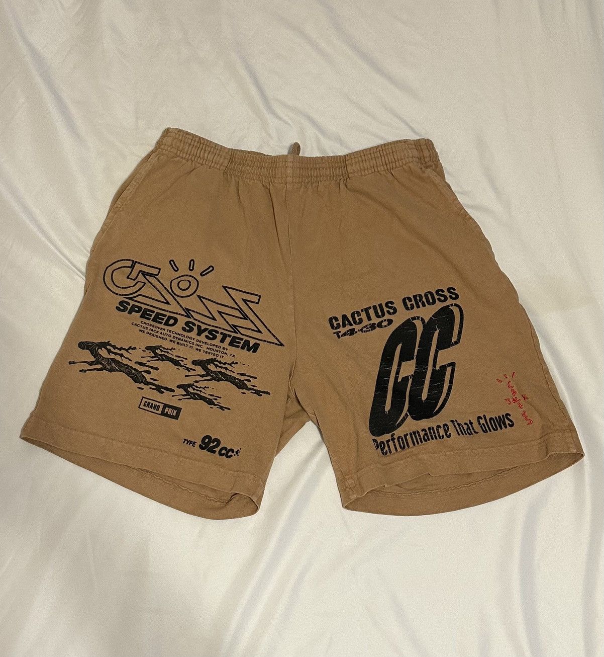 Travis Scott Travis Scott Cactus Jack 92CC Shorts Size US 32 / EU 48 - 1 Thumbnail