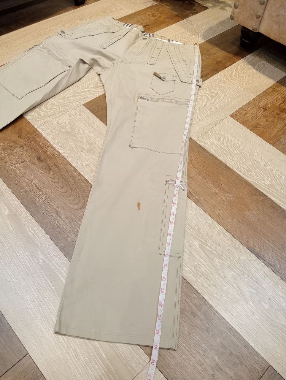 Burberry BURBERRY BLACK LABEL CARGO PANTS Size 31" - 19 Thumbnail