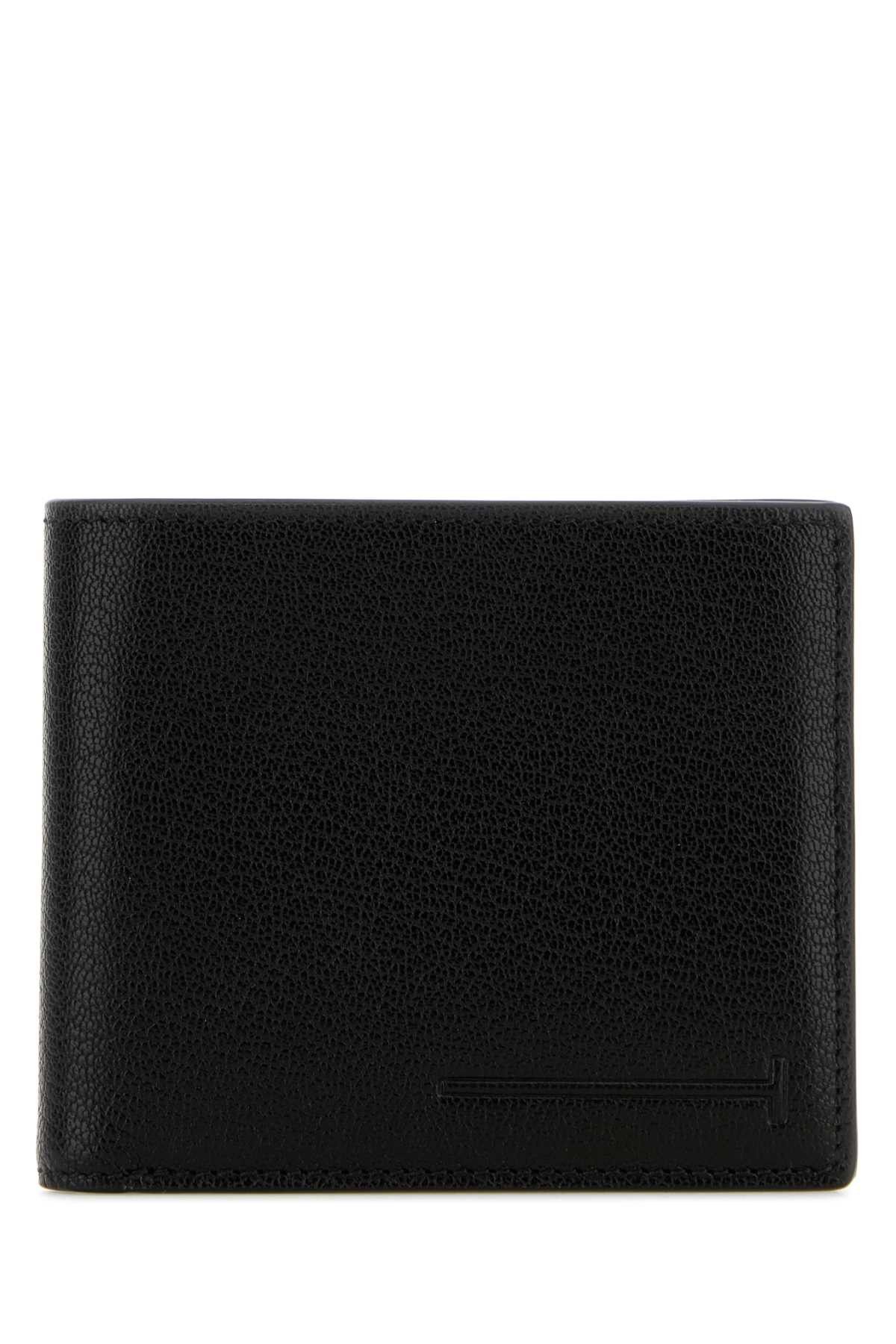 Tom Ford Black Leather Wallet Size ONE SIZE - 1 Thumbnail
