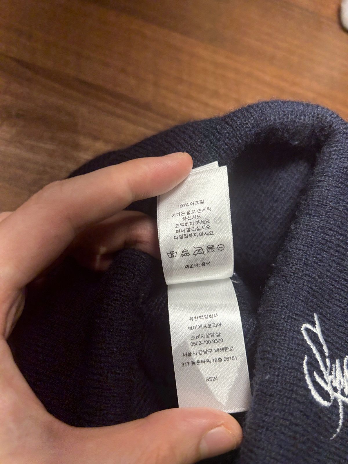 Supreme Supreme Tag Beanie Navy Size ONE SIZE - 7 Thumbnail