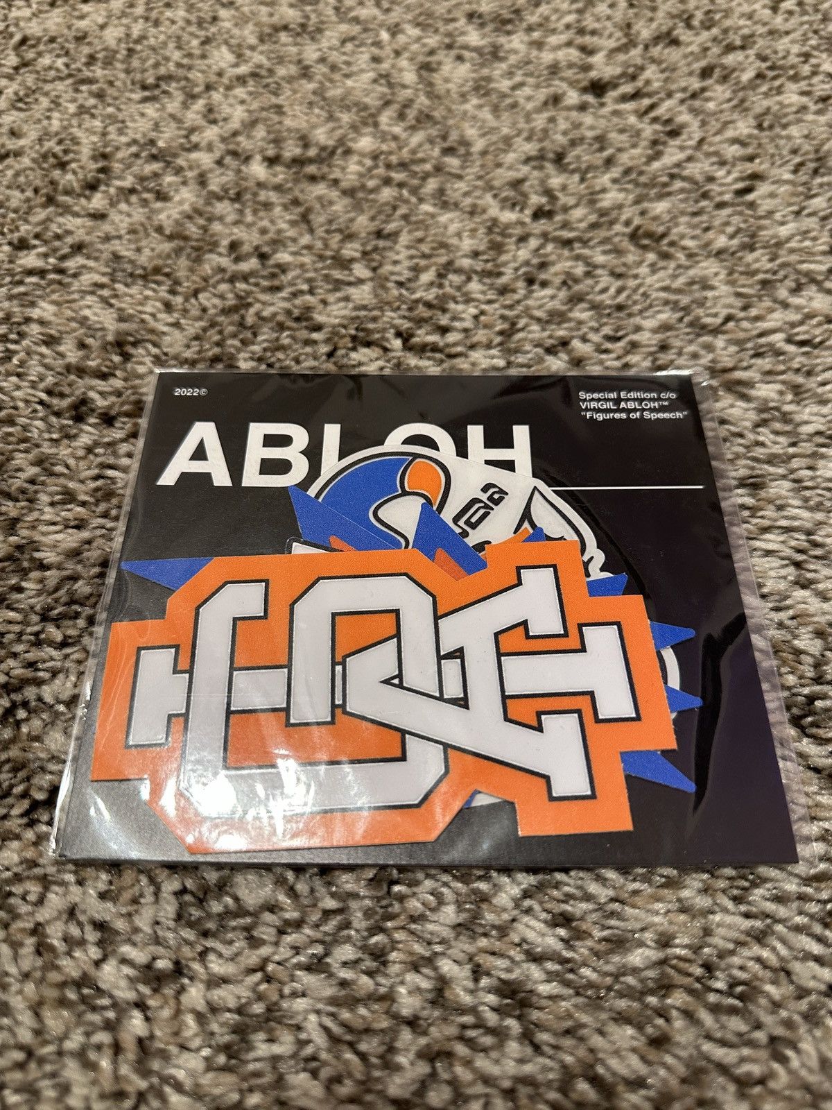 Virgil Abloh Virgil Abloh Brooklyn Museum FOS Sticker Pack | Grailed