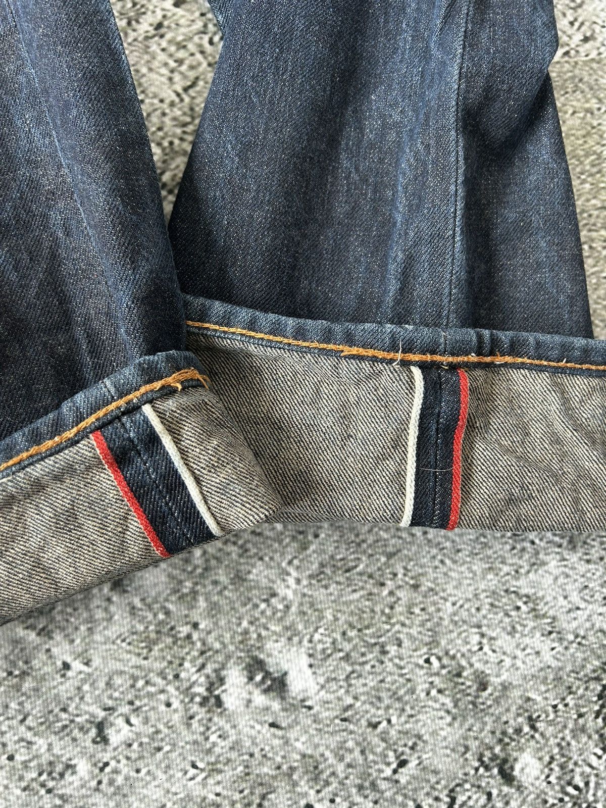 Evisu Evisu jeans daicock big logo gold selvedge denim Japan Size US 30 / EU 46 - 7 Thumbnail