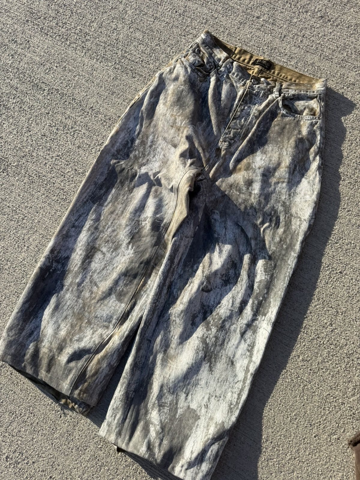 Eternal Eternal Love World Painted Baggy Denim Size US 32 / EU 48 - 1 Thumbnail