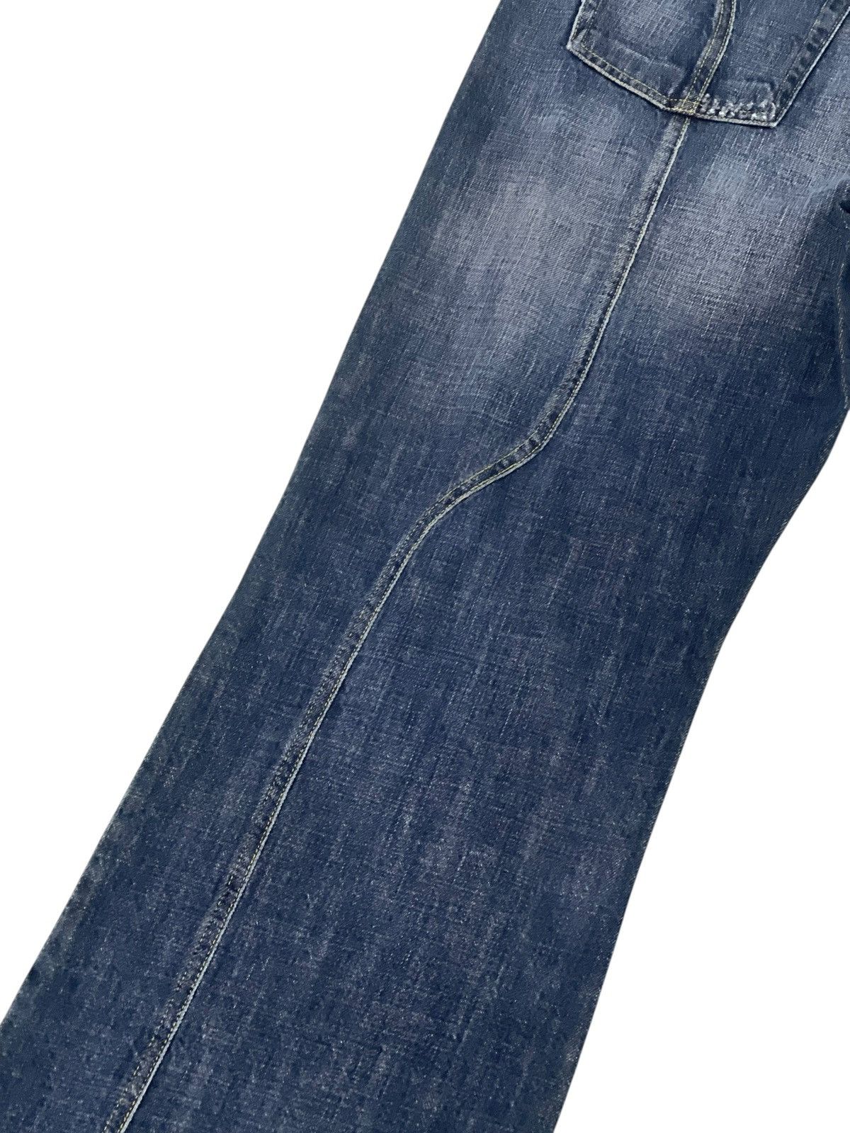 Roberto Cavalli Wide Jeans Just Cavalli Chrome Heart Dior Erd cdg Amiri 2🟦9 Size US 35 - 12 Thumbnail