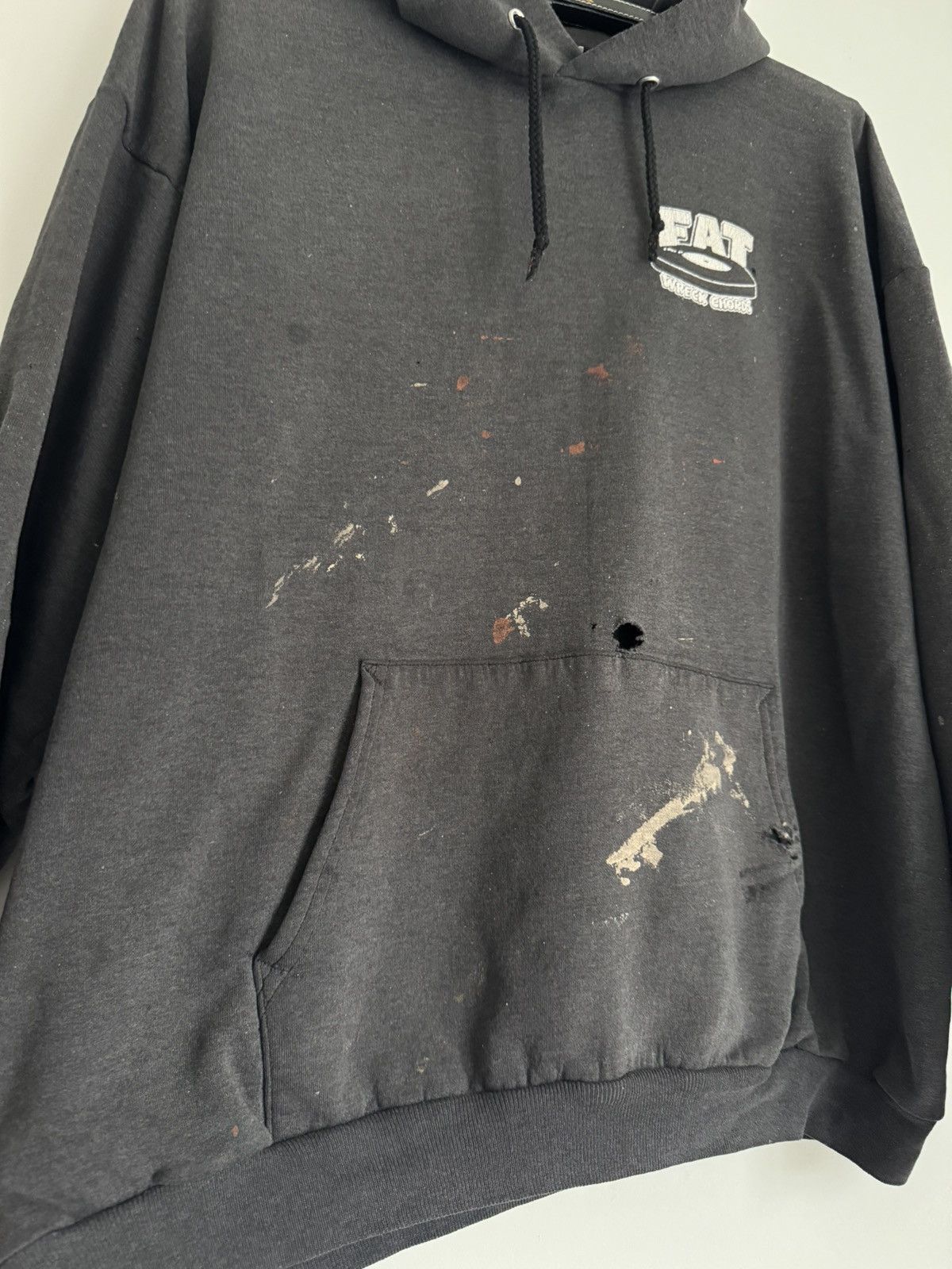 Vintage 90s Fat Wreck Chords Hoodie NOFX No Use Sick Of It All Size US XL / EU 56 / 4 - 2 Thumbnail