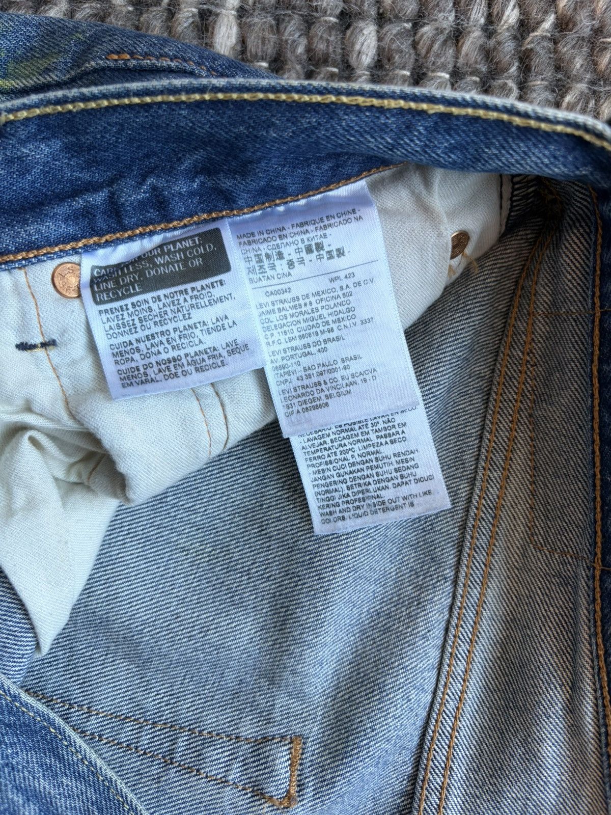 Levi's Levi’s 501 Paint Splatter Size US 34 / EU 50 - 11 Thumbnail