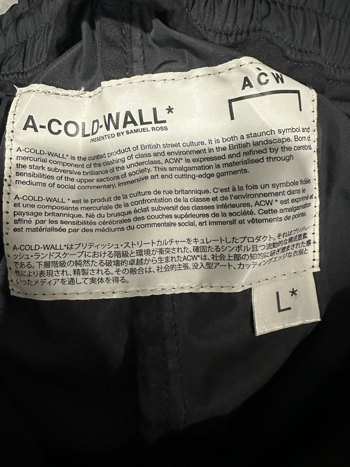 A-COLD-WALL* A-COLD-WALL REFLECTIVE CARGO PANT Size US 34 / EU 50 - 3 Thumbnail