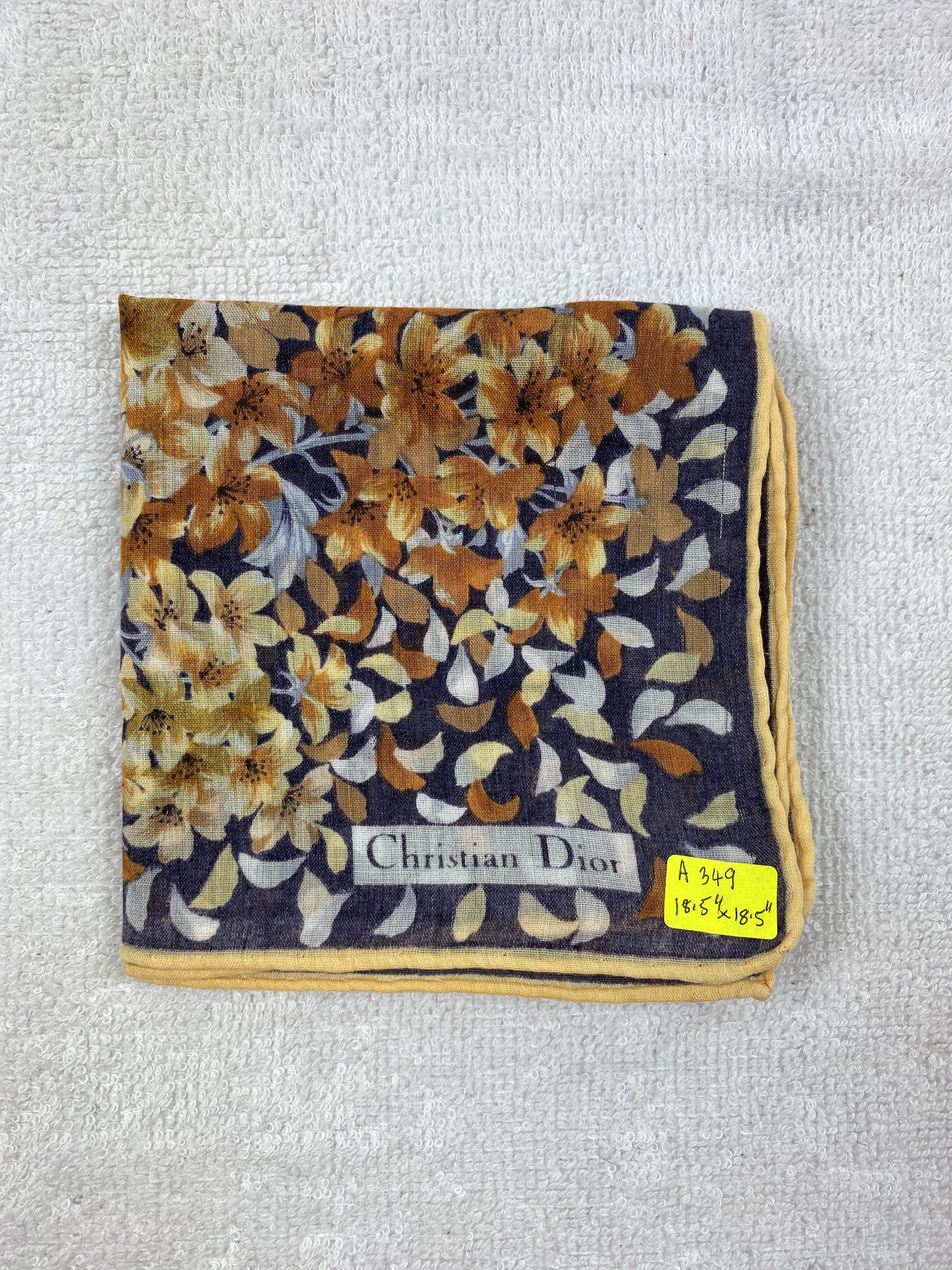 Vintage Christian Dior Handkerchief / Bandana / Neckerchief Size ONE SIZE - 6 Thumbnail