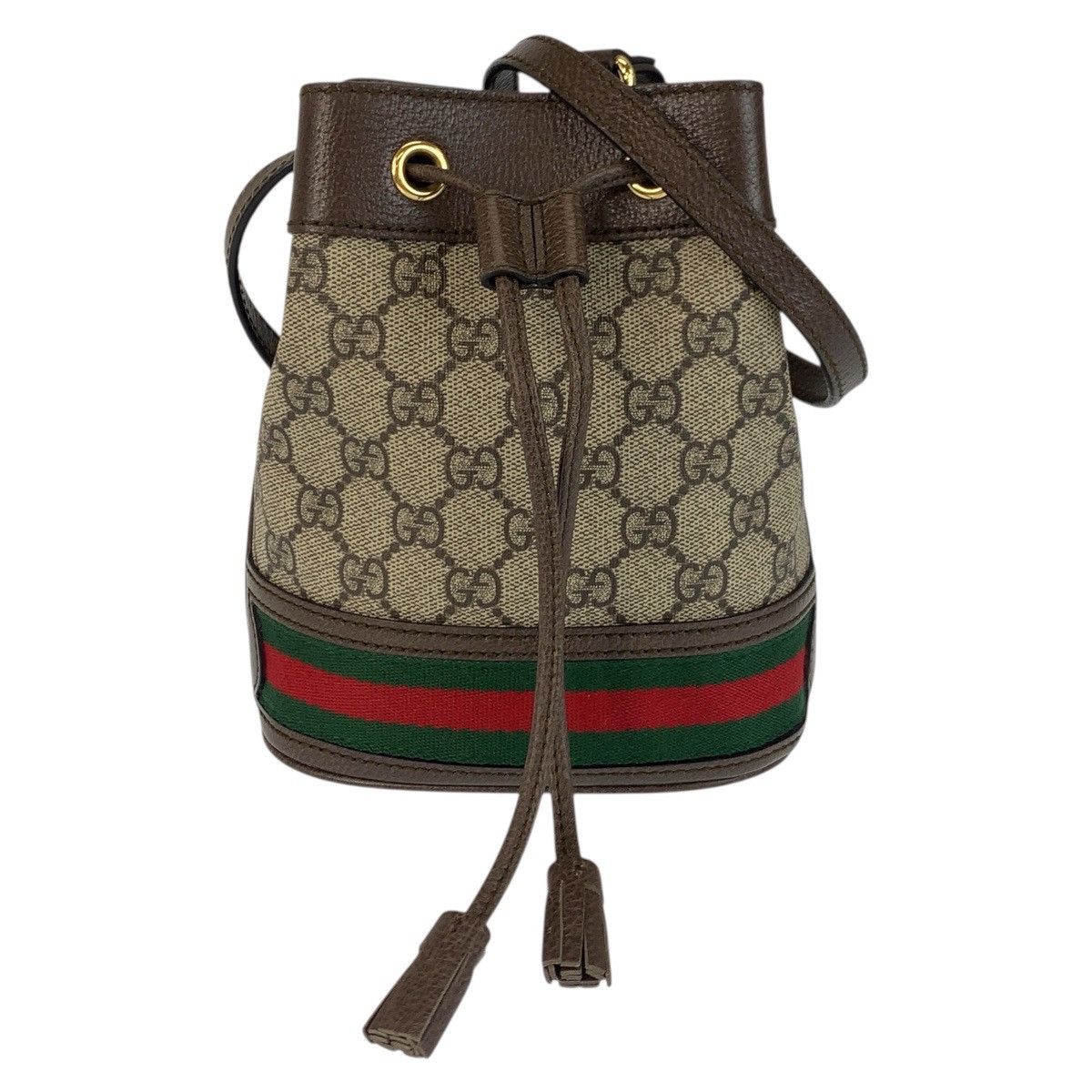 Gucci Gucci Gucci Ophidia GG Supreme Canvas Shoulder Bag Leather Shoulder Bag 550620 DUTY FREE for USA Size ONE SIZE - 1 Thumbnail