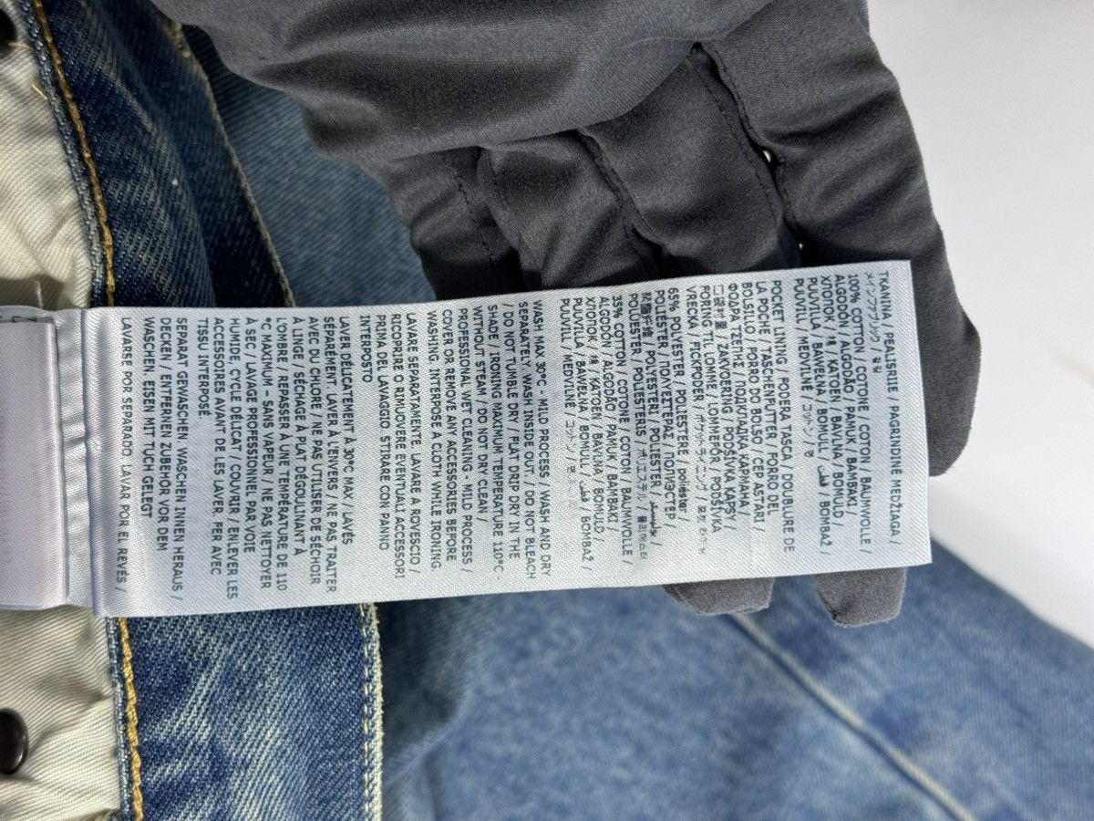 Maison Margiela PANELLED STRAIGHT LEG BAGGY JEANS Size US 34 / EU 50 - 9 Thumbnail