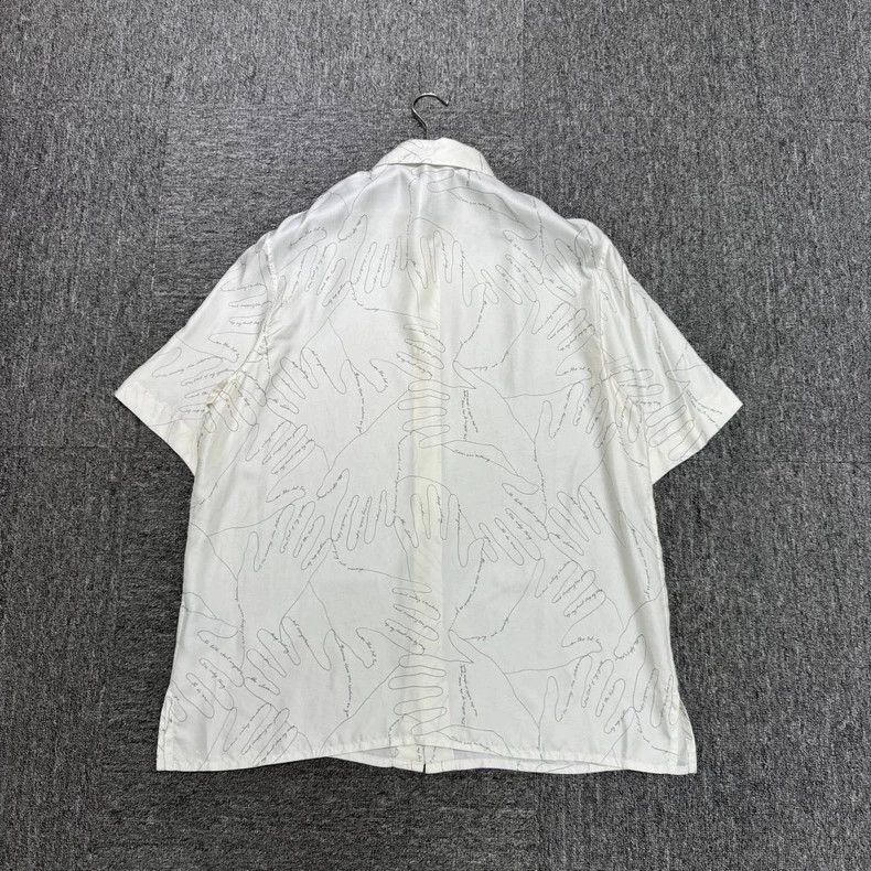 Dior Dior Size41 Palm-printed mulberry silk short sleeves Size US XXS / EU 40 - 5 Thumbnail