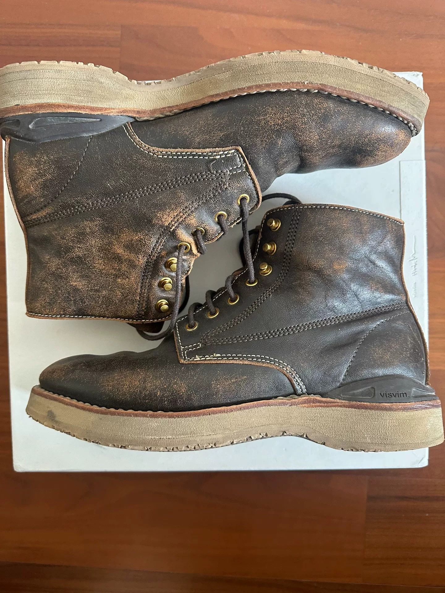 Visvim visvim 22aw virgil boots folk deep brown Size US 9 / EU 42 - 1 Thumbnail
