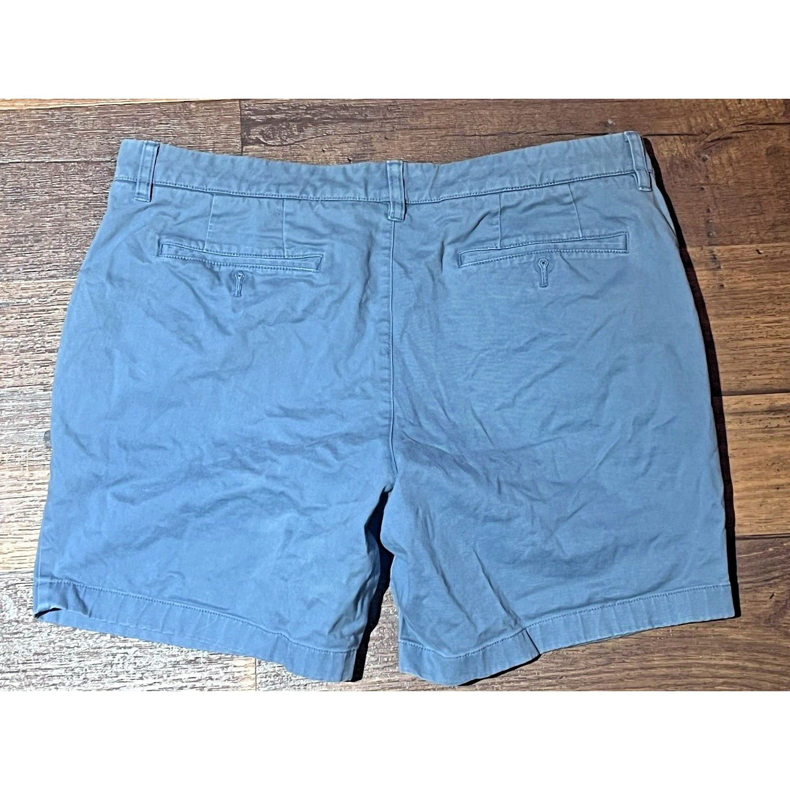Hawke & Co Hawker&Rye Men's Essential Wash Chino Shorts Navy Size 36x7 Size US 36 / EU 52 - 4 Thumbnail